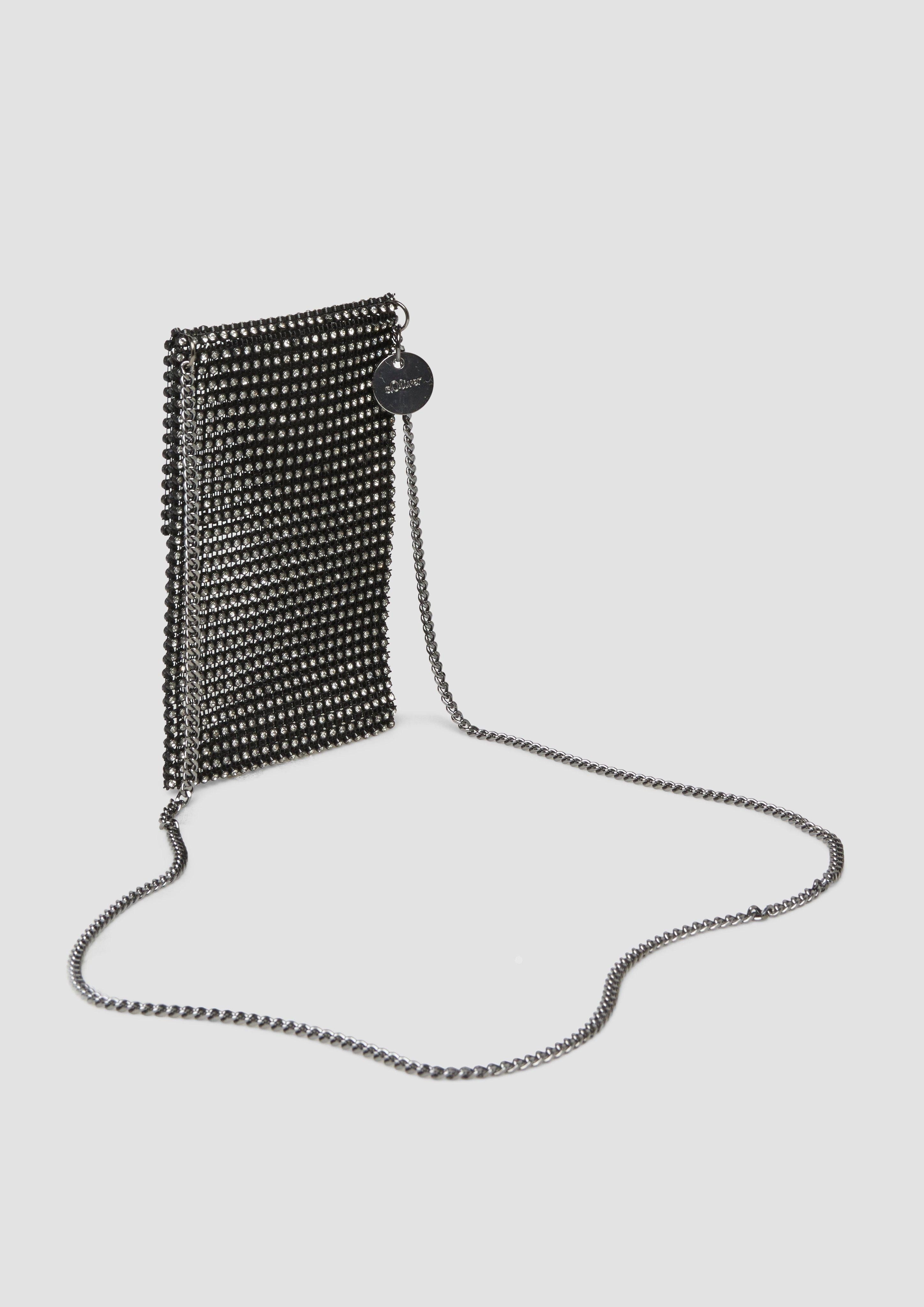 s.Oliver Tragetasche Handytasche mit Strasssteinen, Strasssteine günstig online kaufen