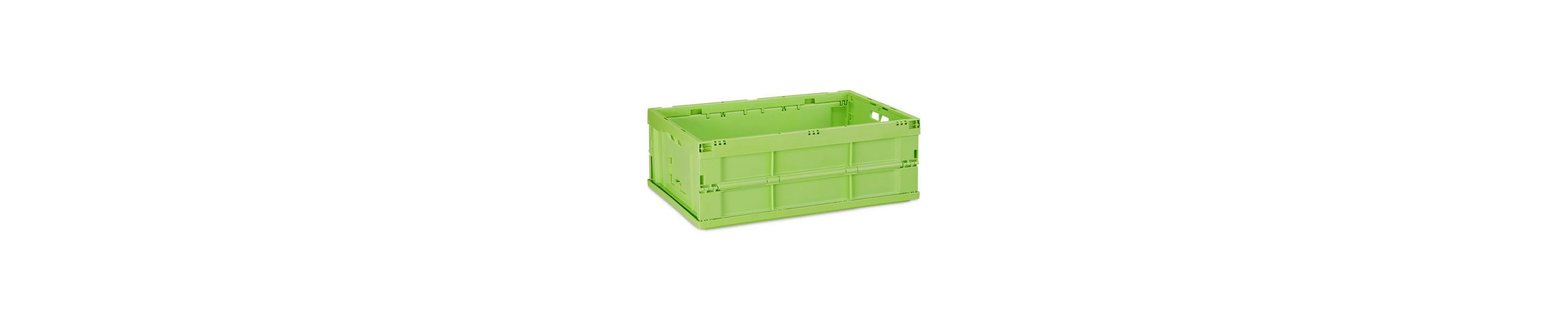 relaxdays Klappbox »Transport Klappbox«, Grün | OTTO