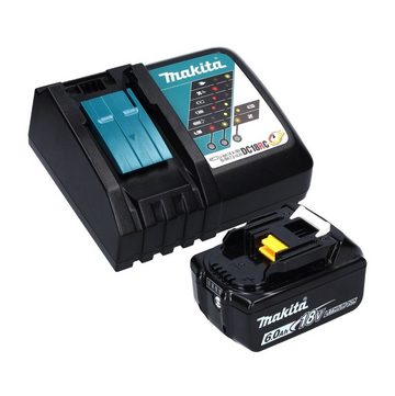 Makita Akku-Schlagschrauber DTD 155 RG1J Akku Schlagschrauber 18 V 140 Nm 1/4" Brushless + 1x Akk