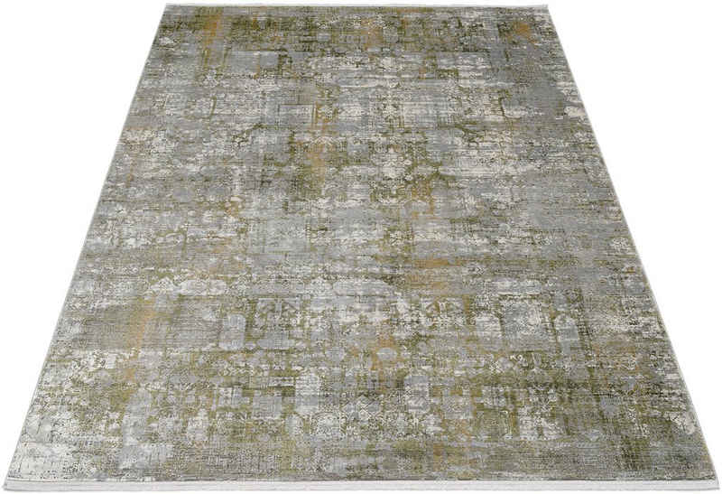 Teppich SINFONIA, Musterring, rechteckig, Höhe: 8 mm, exclusive MUSTERRING DELUXE COLLECTION hochwertig gekettelt Fransen