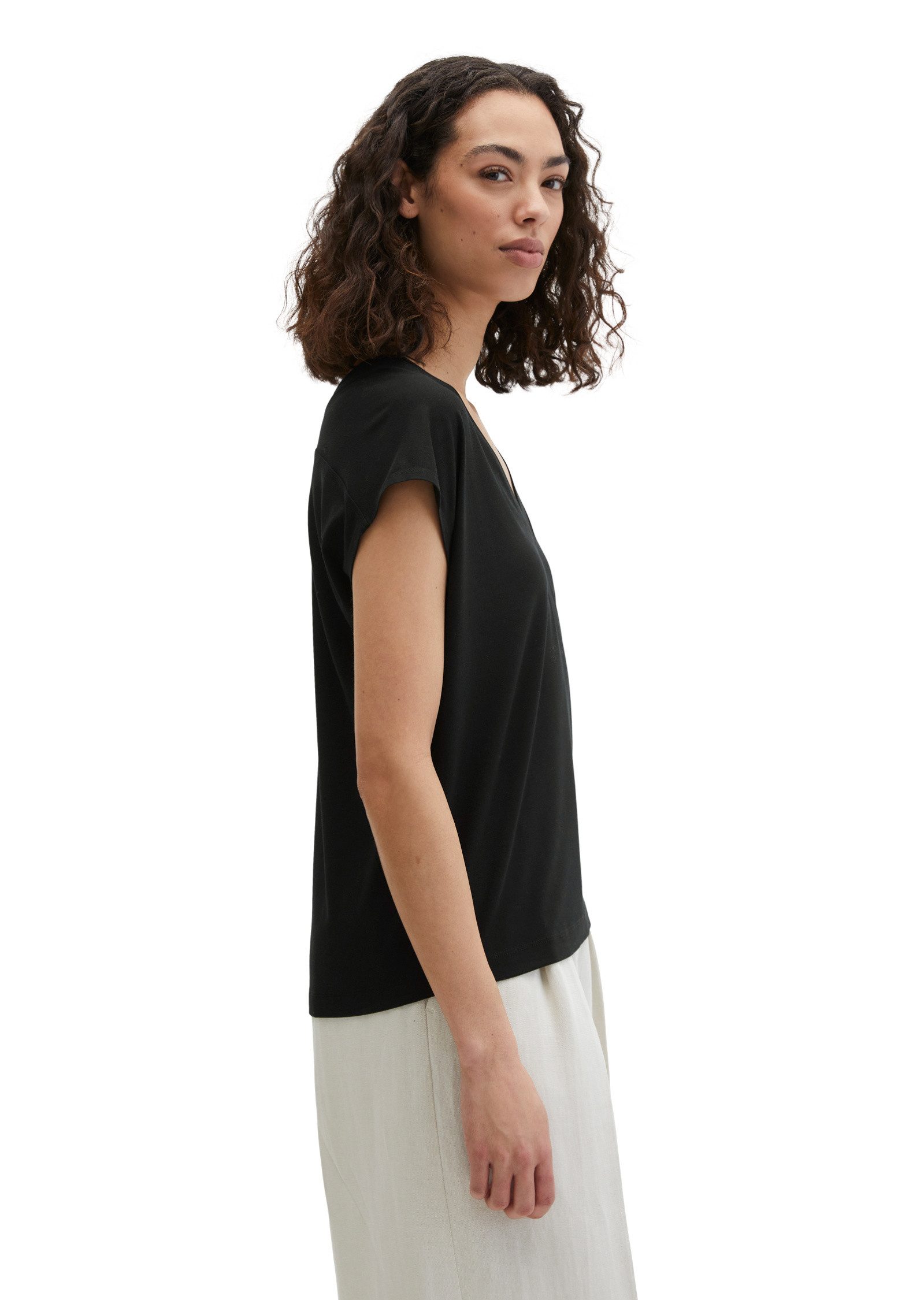 Marc O'Polo T-Shirt aus LENZING™ ECOVERO™ günstig online kaufen