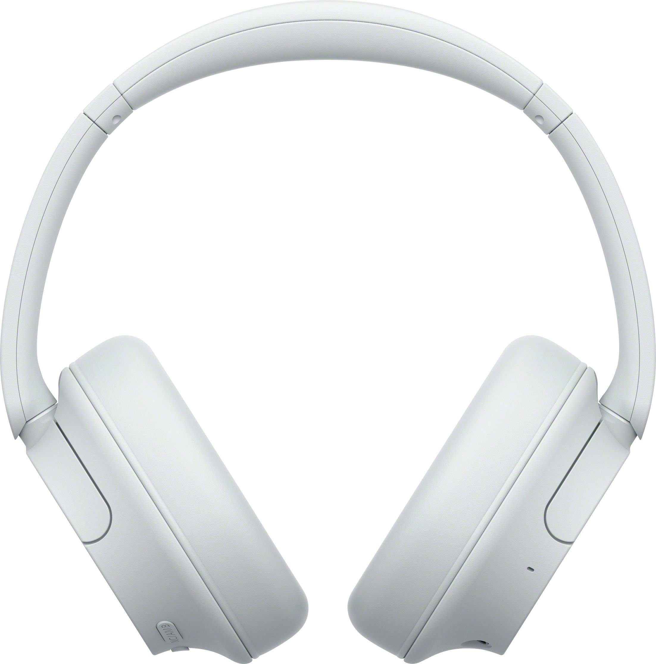 Sony WH-CH720N Over-Ear-Kopfhörer Musik, Steuerung Weiß integrierte Noise-Cancelling, Ladestandsanzeige, Sprachsteuerung, für Siri, Alexa, (Freisprechfunktion, Anrufe Bluetooth) und Assistant, Multi-Point-Verbindung, LED Google