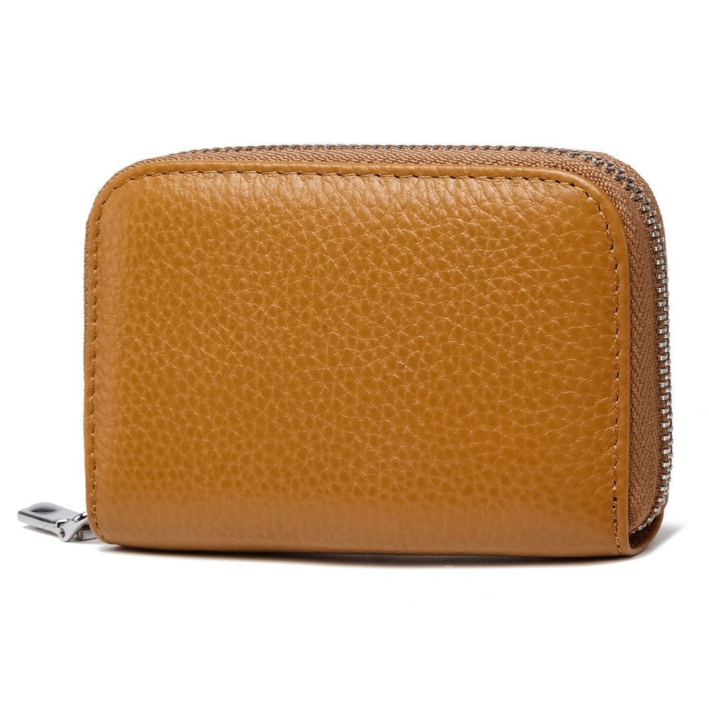 Fomax Geldbörse aus Leder, elegantes Kartenetui 100% Echtleder, Etui für vi günstig online kaufen