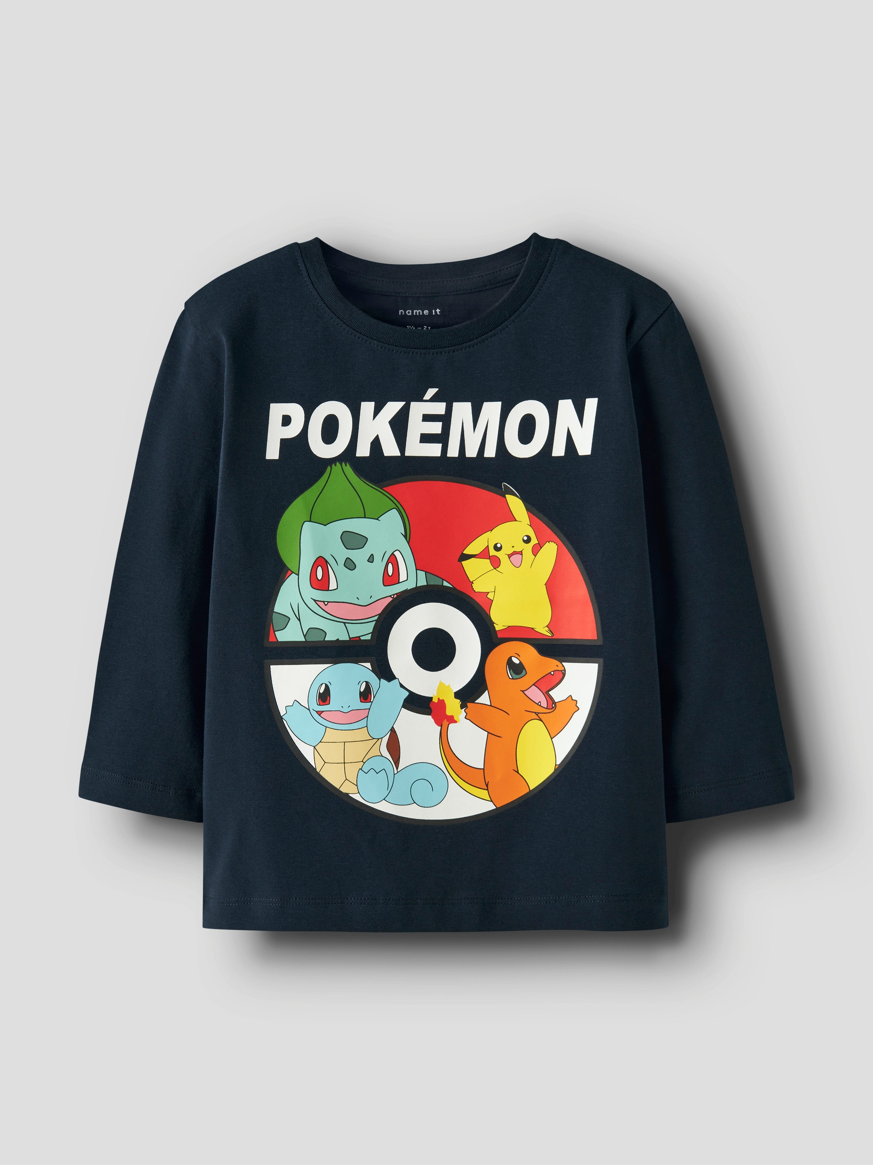 Name It T-Shirt NMMJUICE POKEMON LS NREG TOPBOX NOOS SKY