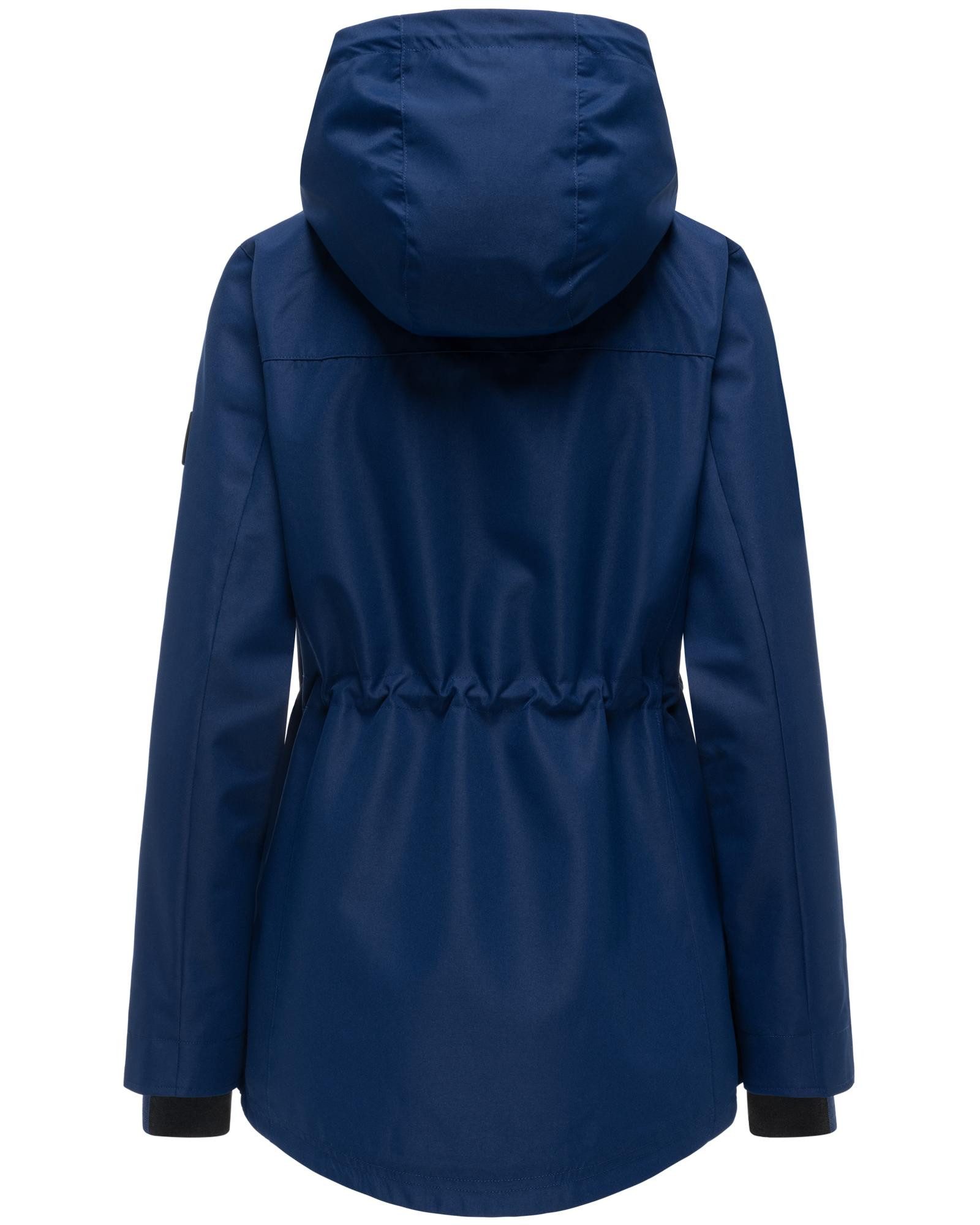 Navahoo Outdoorjacke Blumentanz 14 Übergangsjacke mit wasserdichtem Verschluss