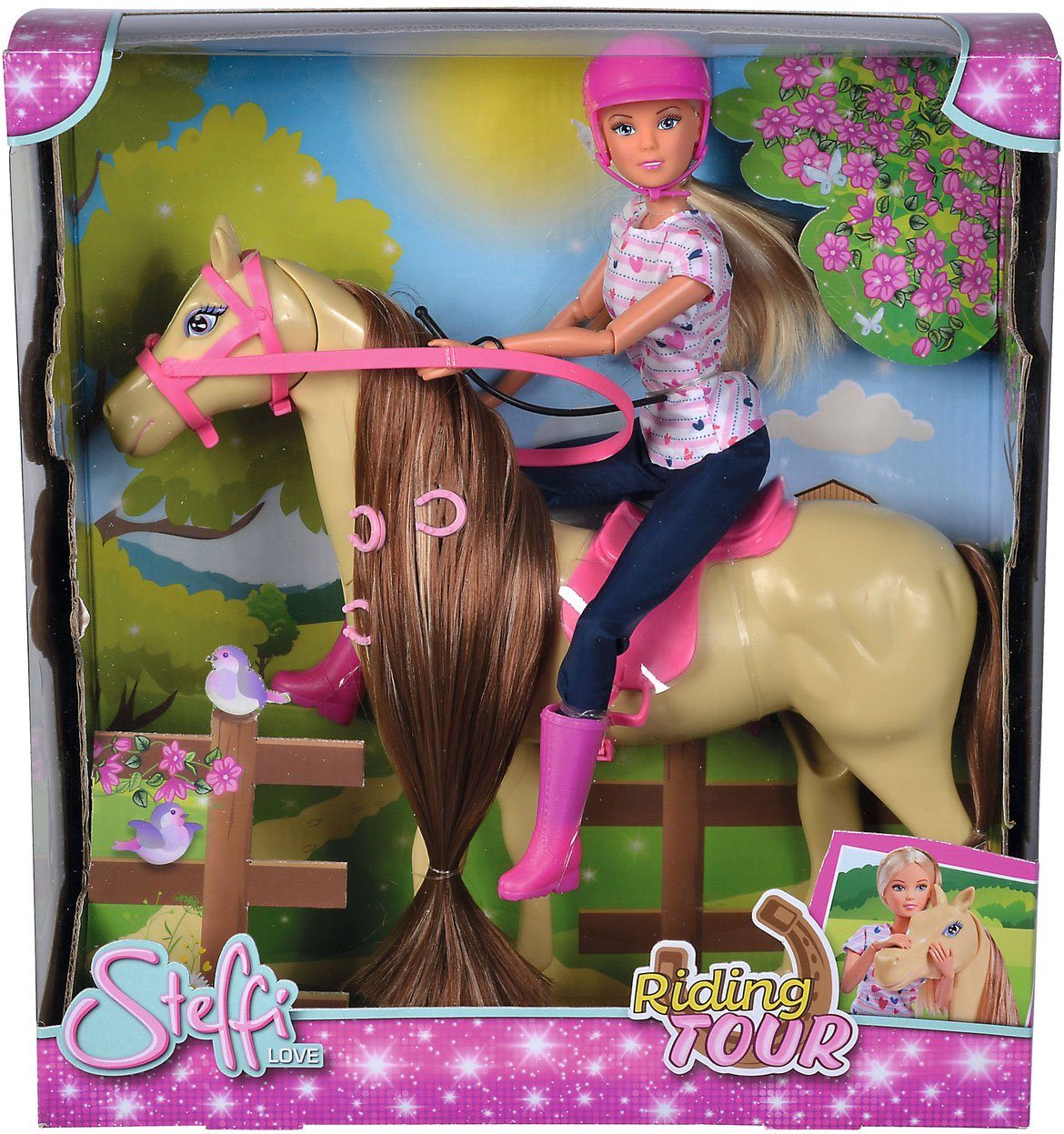 SIMBA Anziehpuppe Steffi Love, Reitausflug günstig online kaufen