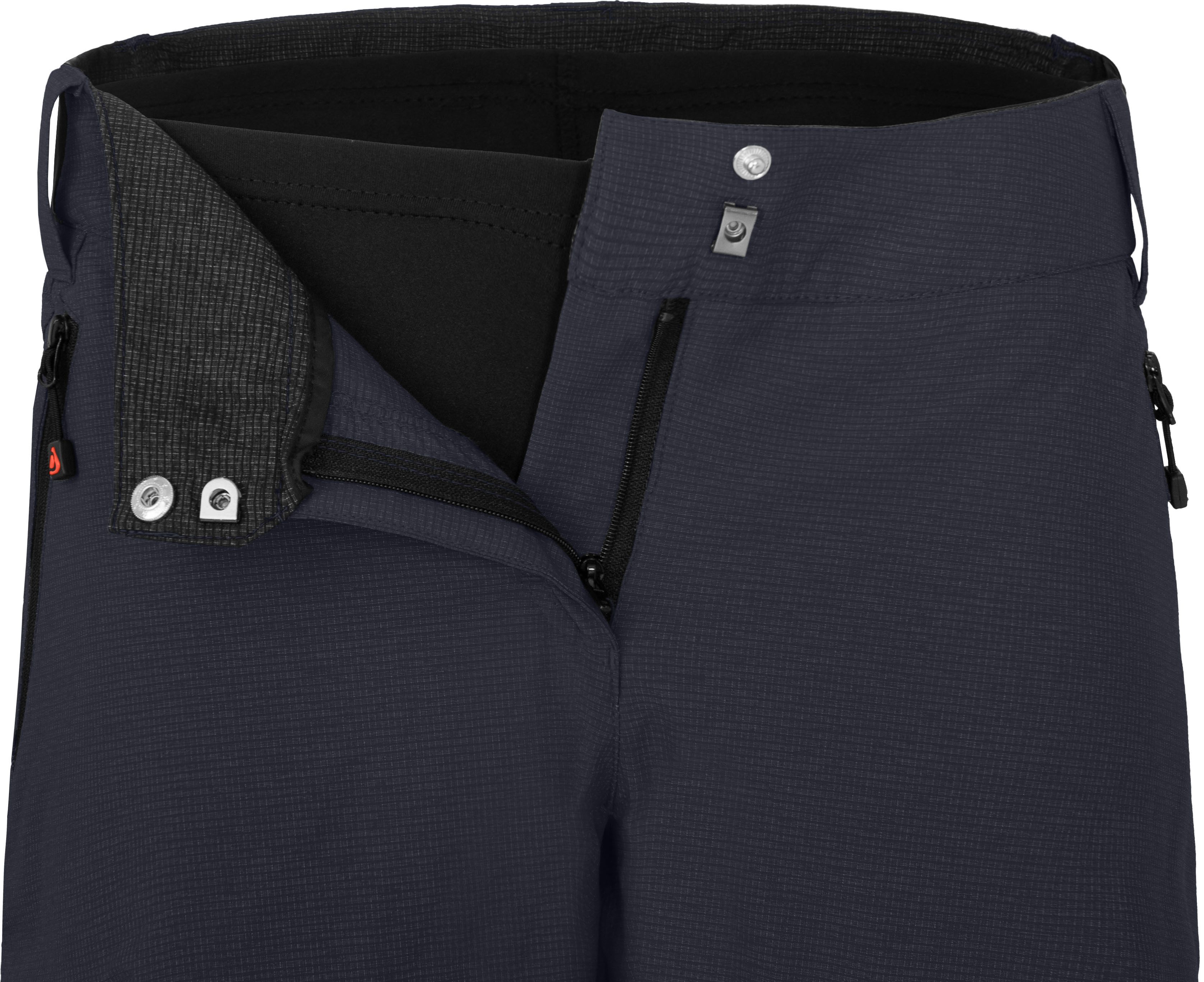 Bergson Outdoorhose VALLI Bermuda Damen Radshorts, robust, elastisch, Normalgrößen, Nacht blau