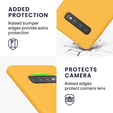 kwmobile Handyhülle Hülle für Samsung Galaxy S10 Plus / S10+, Hülle Silikon gummiert - Handyhülle - Handy Case Cover