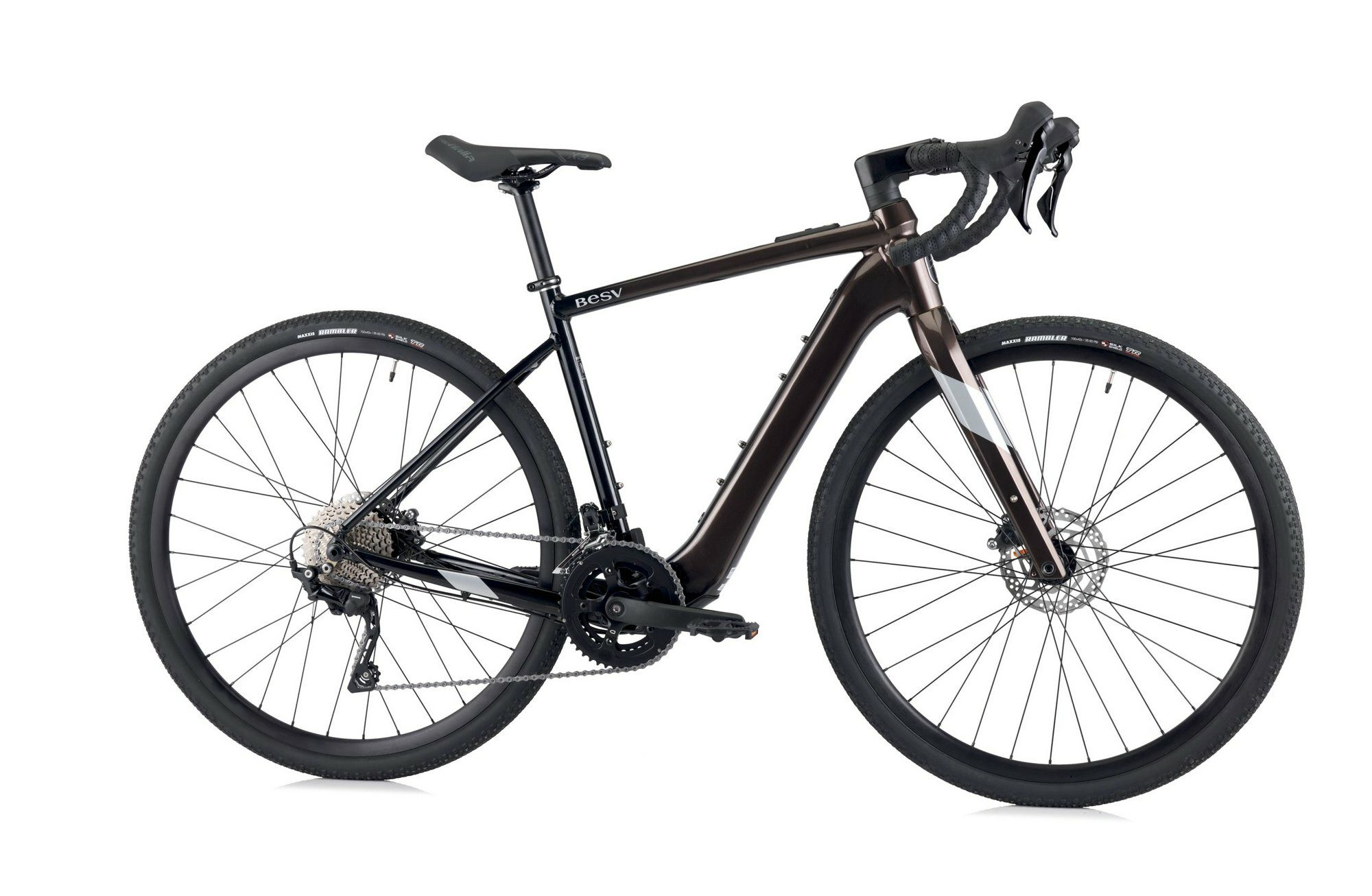 BESV E-Bike E-Gravelbike, 20 Gang Shimano SHIMANO GRX RX400 Schaltwerk
