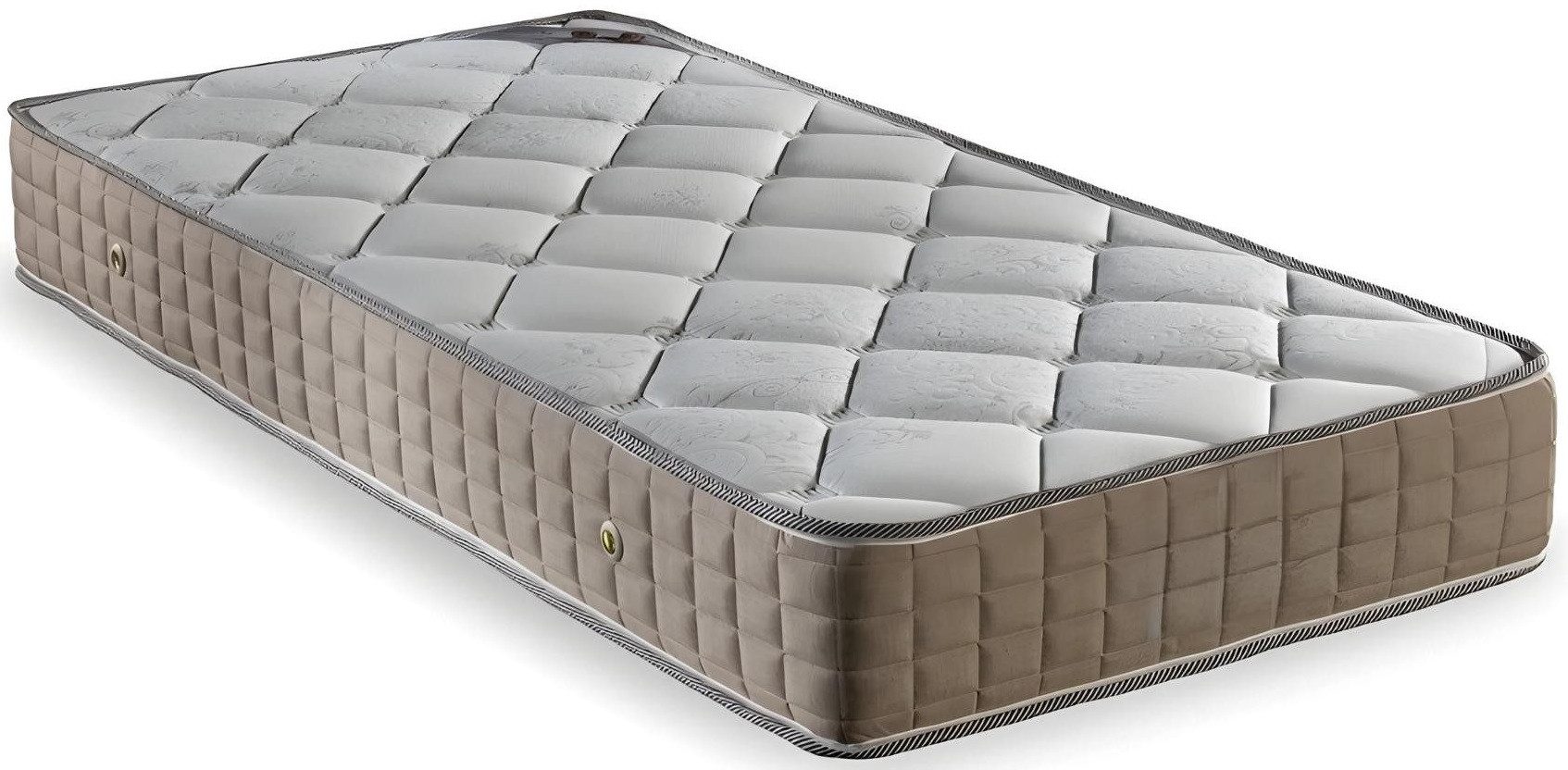 Latexmatratze Beige Textilmatratze mit optimaler Druckentlastung und Komfort, JVmoebel, 25 cm hoch, Made in Europa
