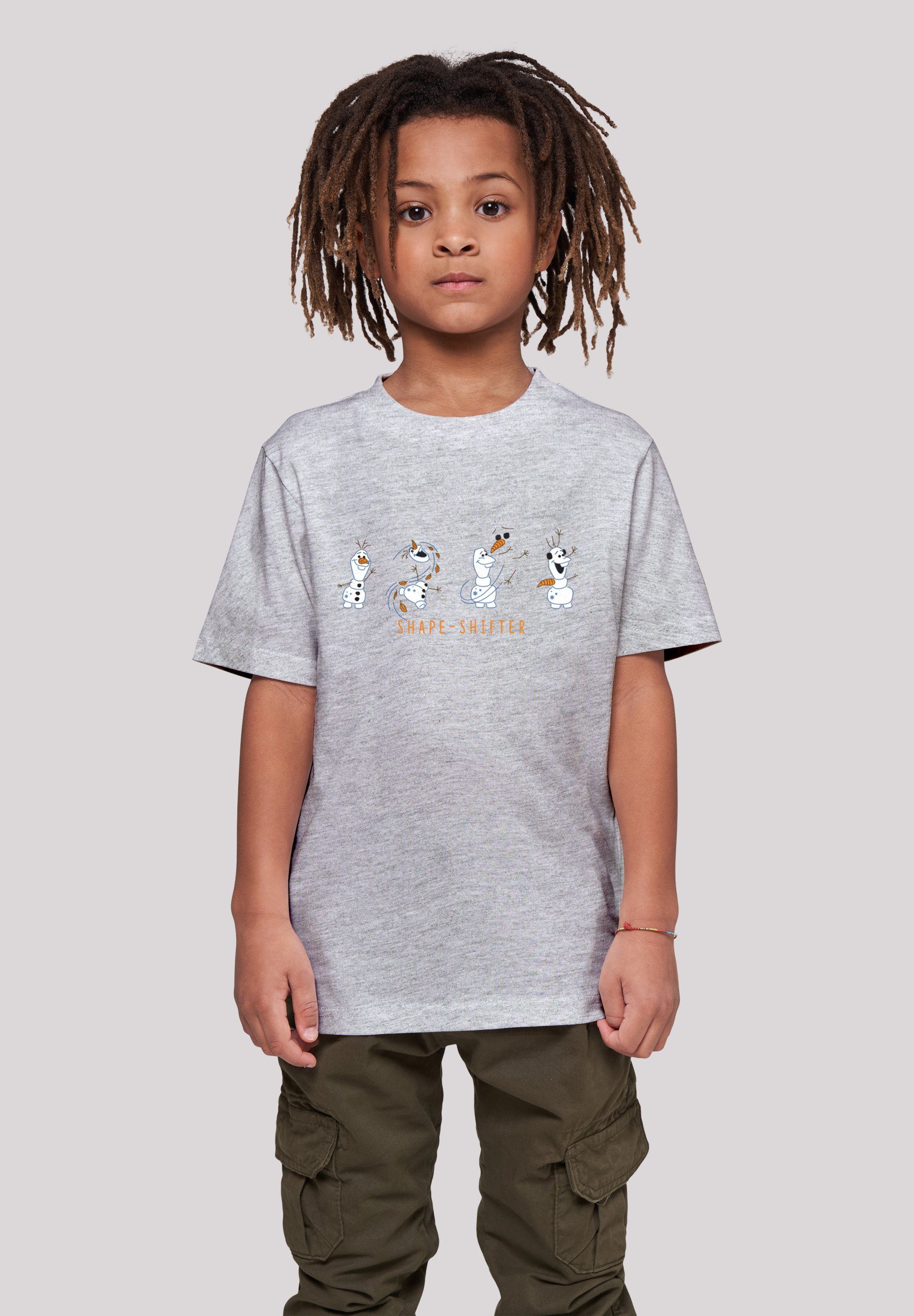 F4NT4STIC T-Shirt Disney Frozen 2 Olaf Shape-Shifter Print heather grey