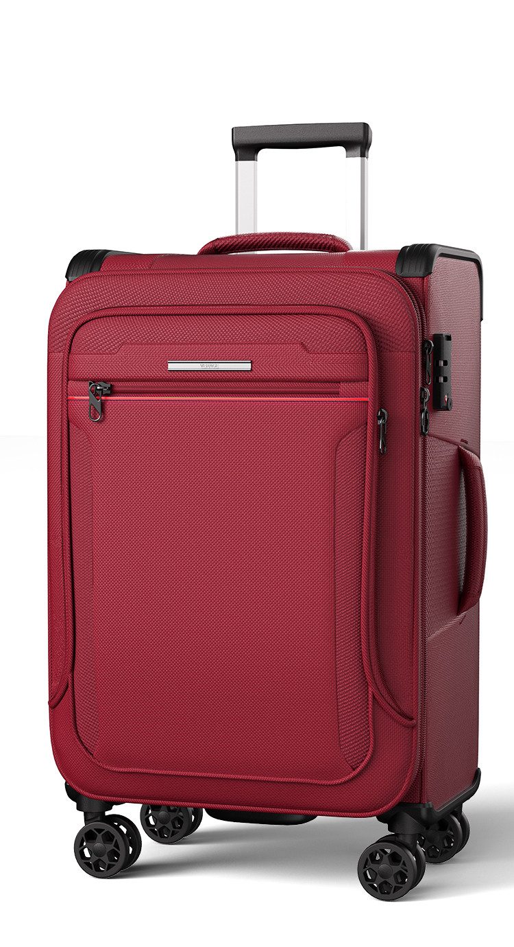 Verage Weichgepäck-Trolley Toledo Weichschalenkoffer Reisekoffer, 4 Rollen, TSA-Schloss, 4 Rollen Trolley Volumenerweiterung bei S/M/L/Sets