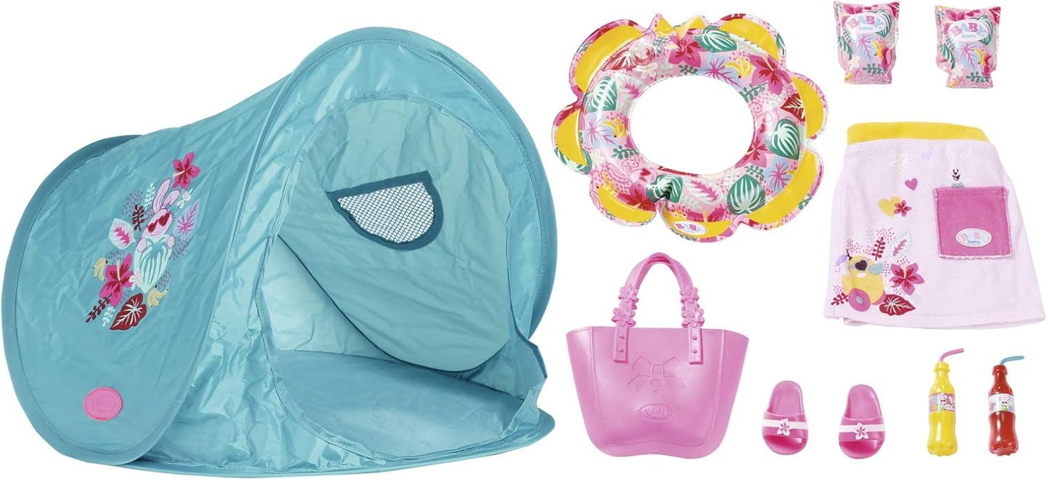 Zapf Creation® Puppen Accessoires-Set Zapf Creation 829257 - BABY born Holiday Strand Set