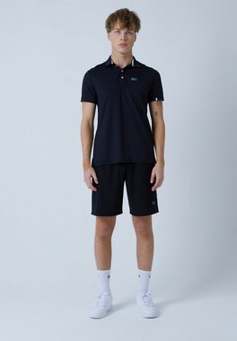 SPORTKIND Funktionsshirt Golf Polo Shirt Kurzarm Jungen & Herren schwarz