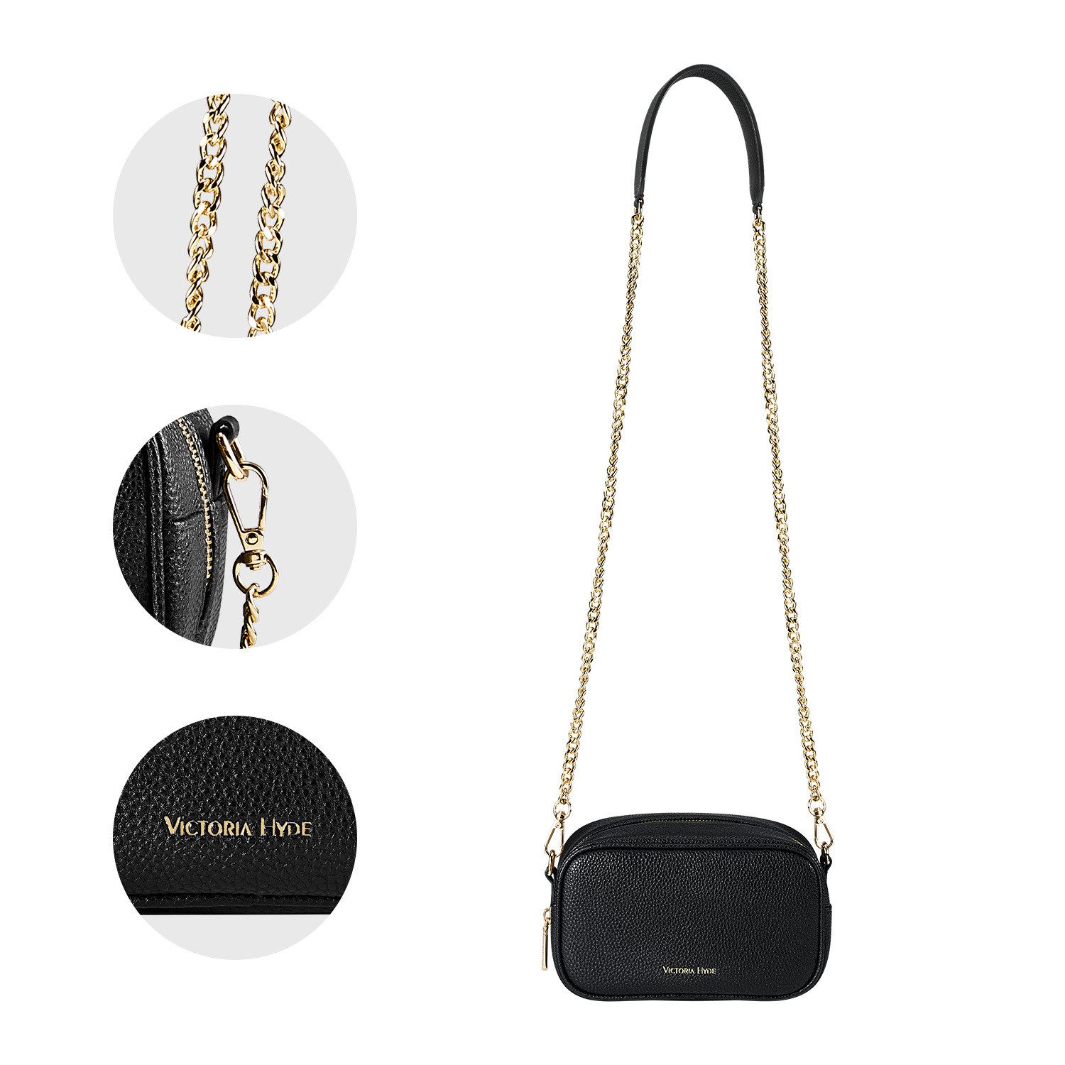 Victoria Hyde Handtasche Victoria Hyde Antonia Damen Innentasche Mit (Kein Set, Kein Set)