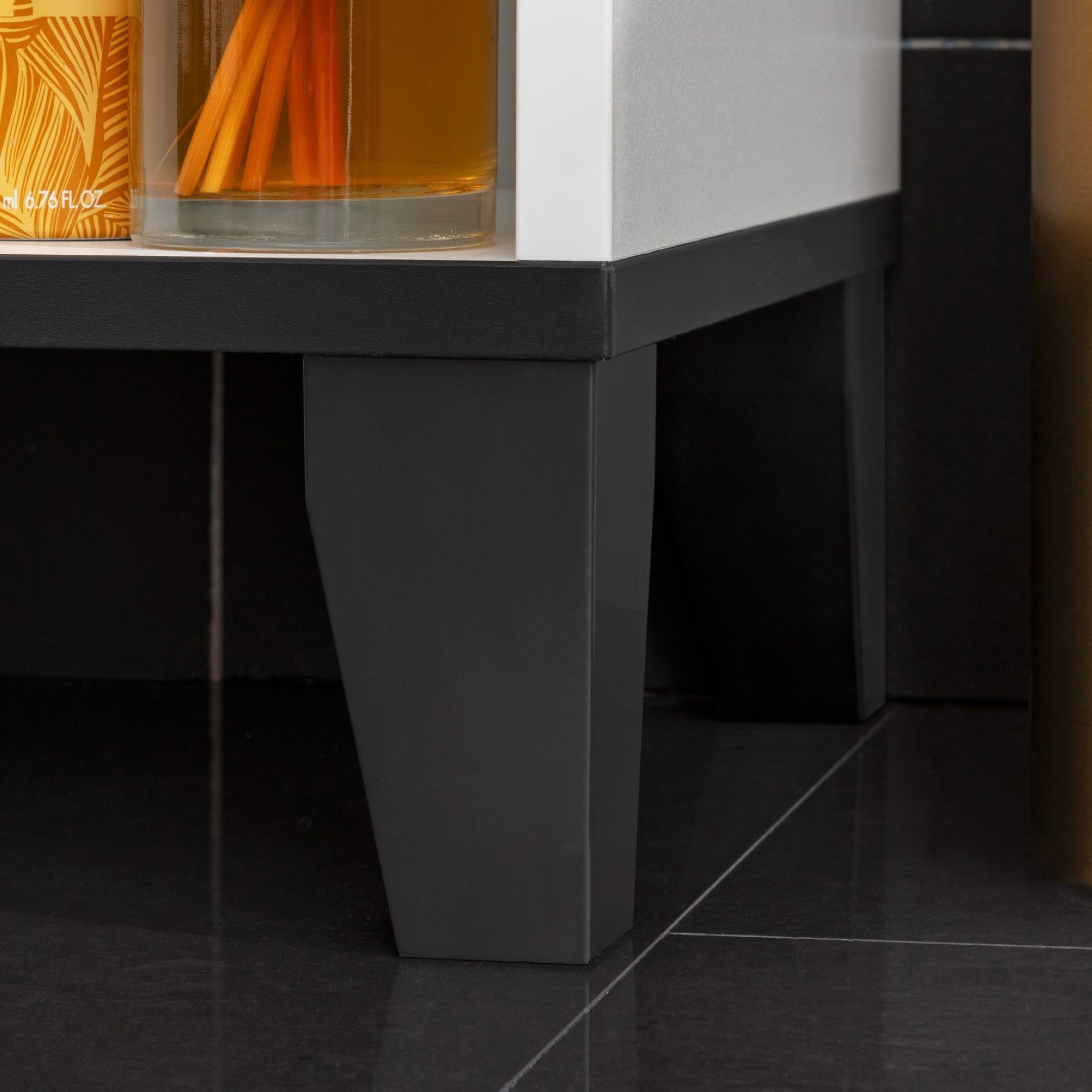 FACKELMANN Badmöbel-Set TE-A Badmöbelset Nature Oak, Badschrank mit Keramikbecken