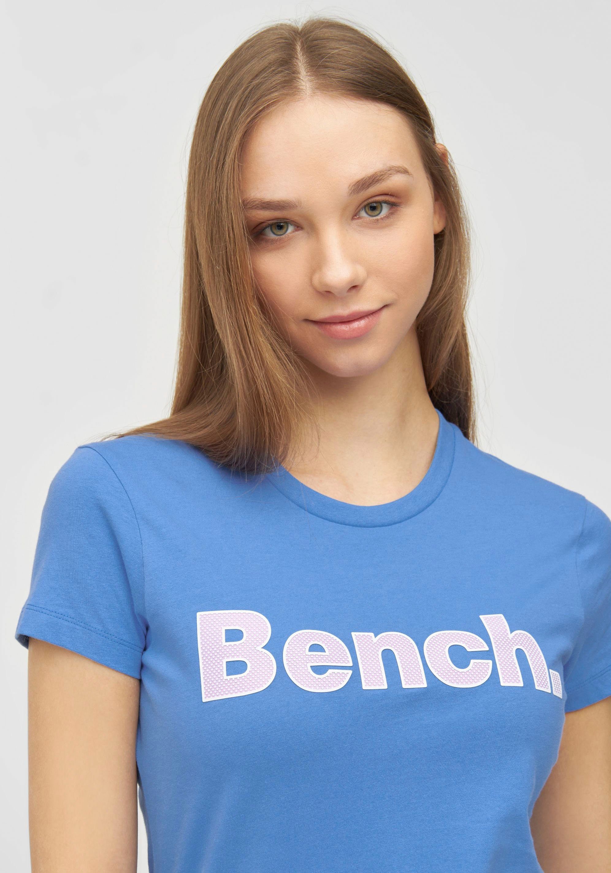 Bench. T-Shirt LEORA DENIMBLUE