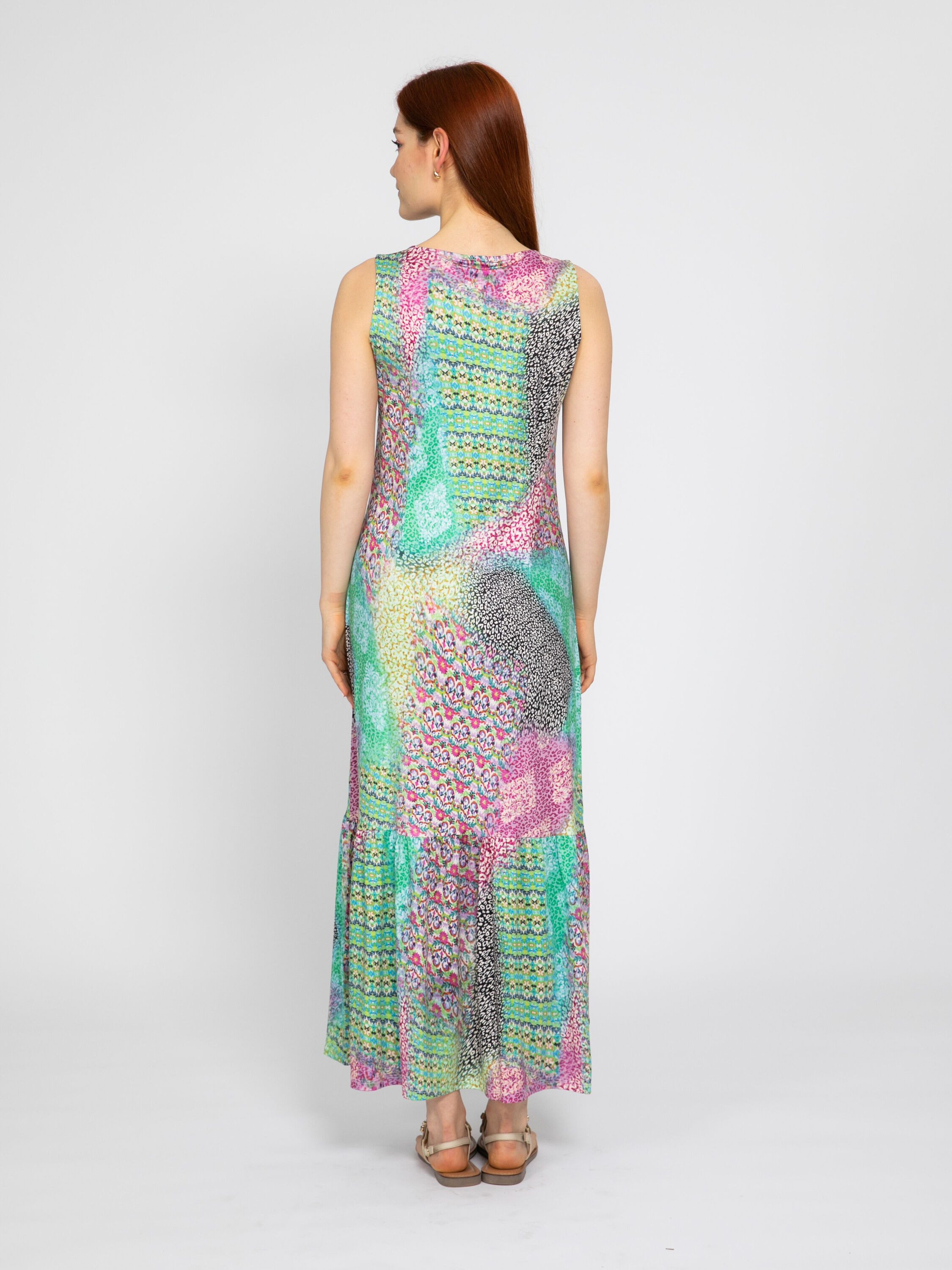 VICCI Germany A-Linien-Kleid (1-tlg) mit abstraktem günstig online kaufen