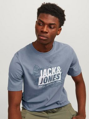 Jack & Jones T-Shirt JCOMAP SUMMER LOGO TEE SS CREW NECK SN