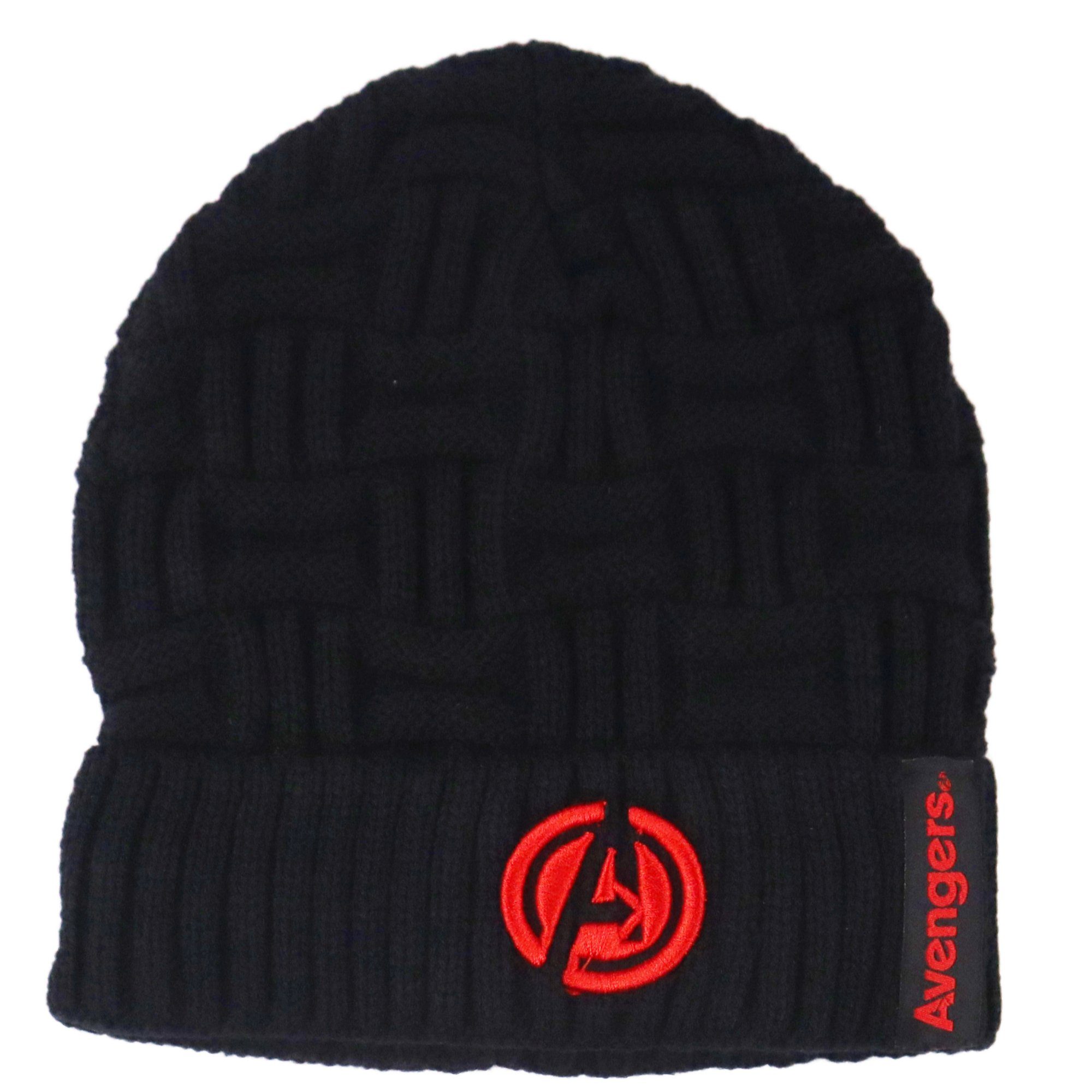 MARVEL Schlupfmütze Gr. Avengers Wintermütze oder Jungen plus 56 Handschuhe 54 für Marvel