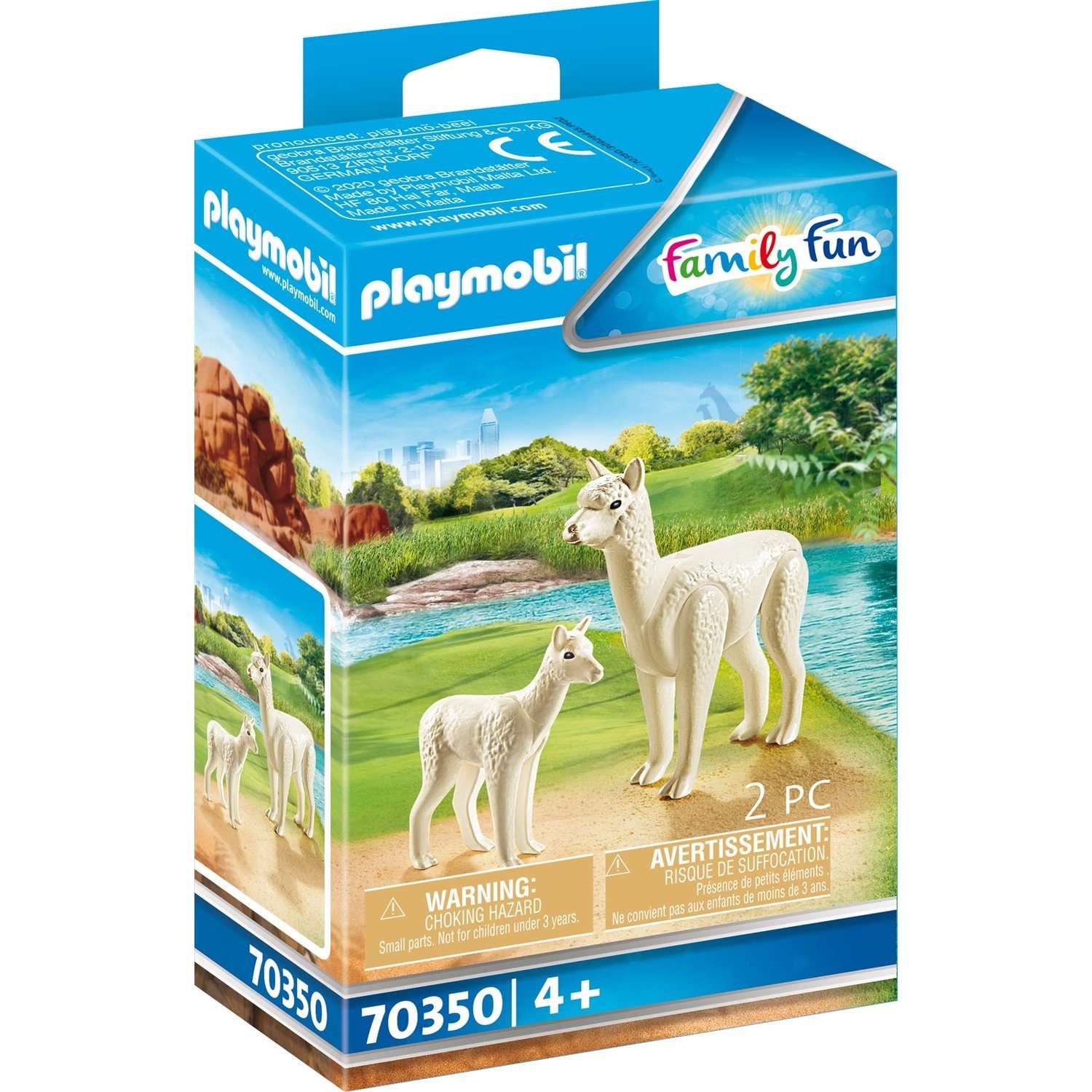 Playmobil® 70350 Alpaka mit Baby Konstruktions-Spielset günstig online kaufen