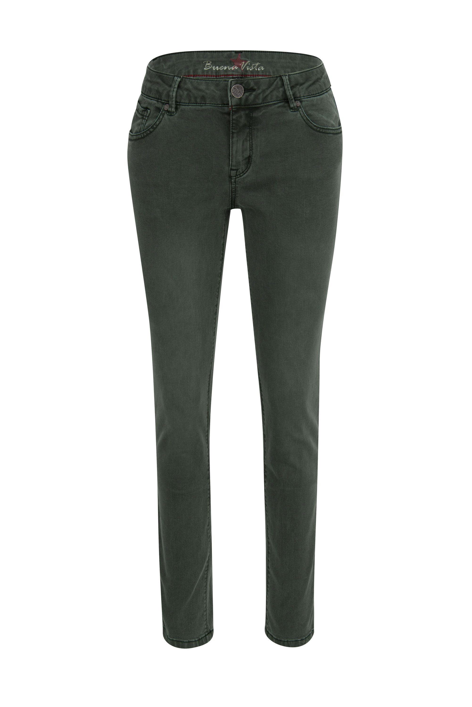 Stretch-Jeans BUENA VISTA ITALY pine green 2109 J5100 4141 HL8.2631 - Stretch Twill