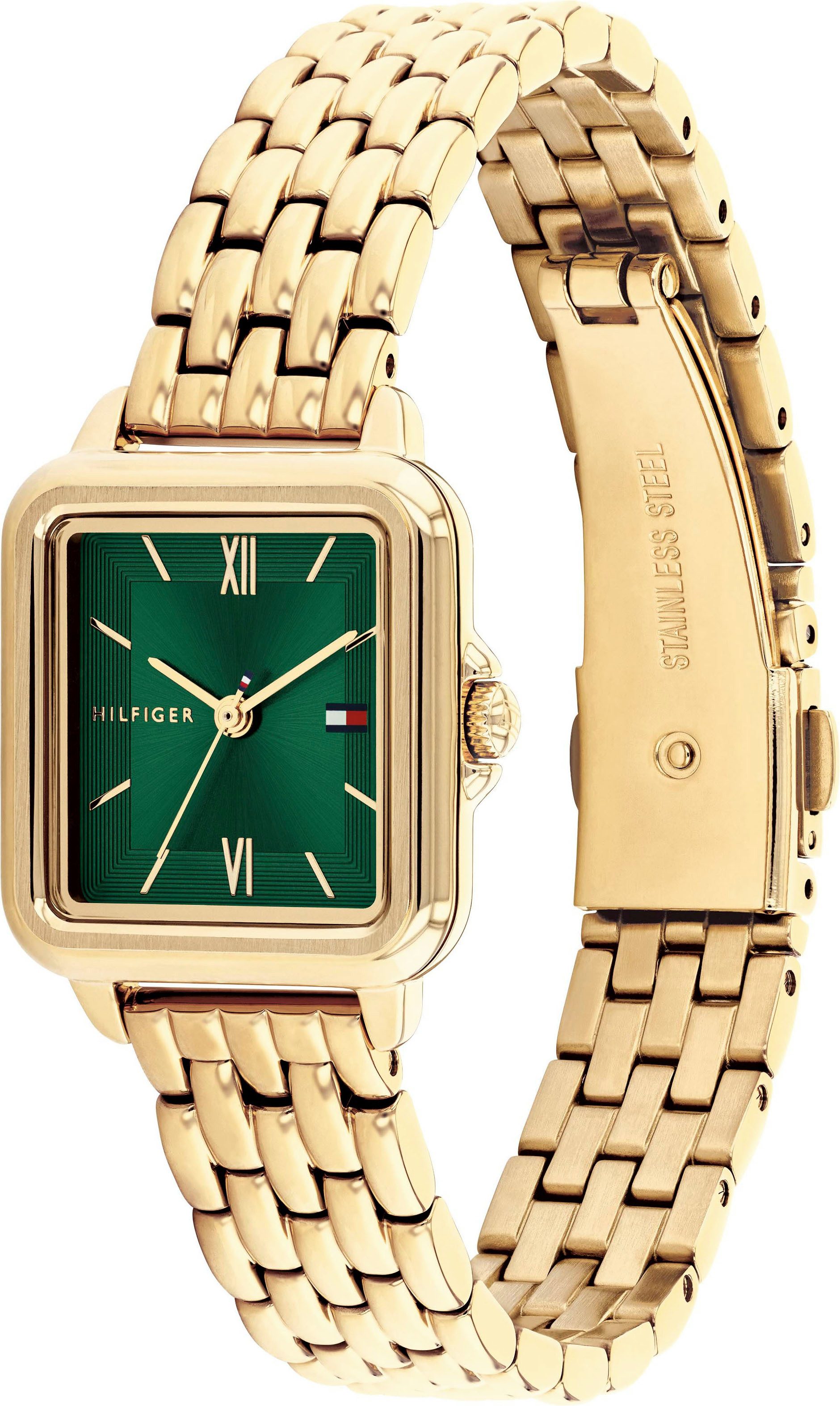 Tommy Hilfiger Quarzuhr MIA 1782858, Armbanduhr, Damenuhr, Metallarmband, a günstig online kaufen