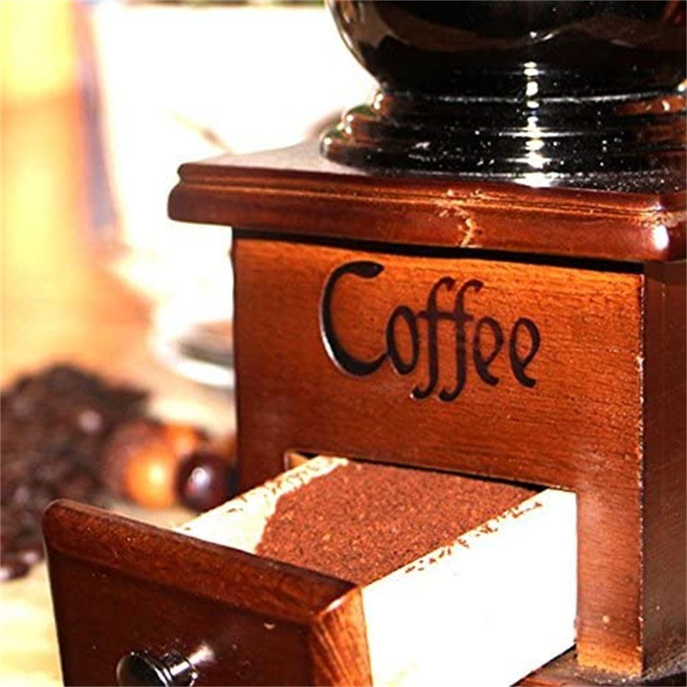 Kaffeemühle Kaffeemühle Kaffeemaschine Handbuch Keramischer HAMÖWO Handkurbel Tragbar