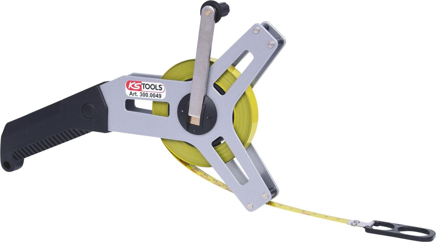gelbem KS Stahlband, Rahmenbandmaß Maßband Tools 20m mit