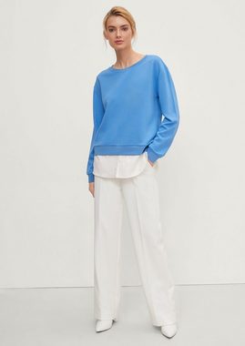 Comma Sweatshirt Sweatshirt im Layer-Look Layering