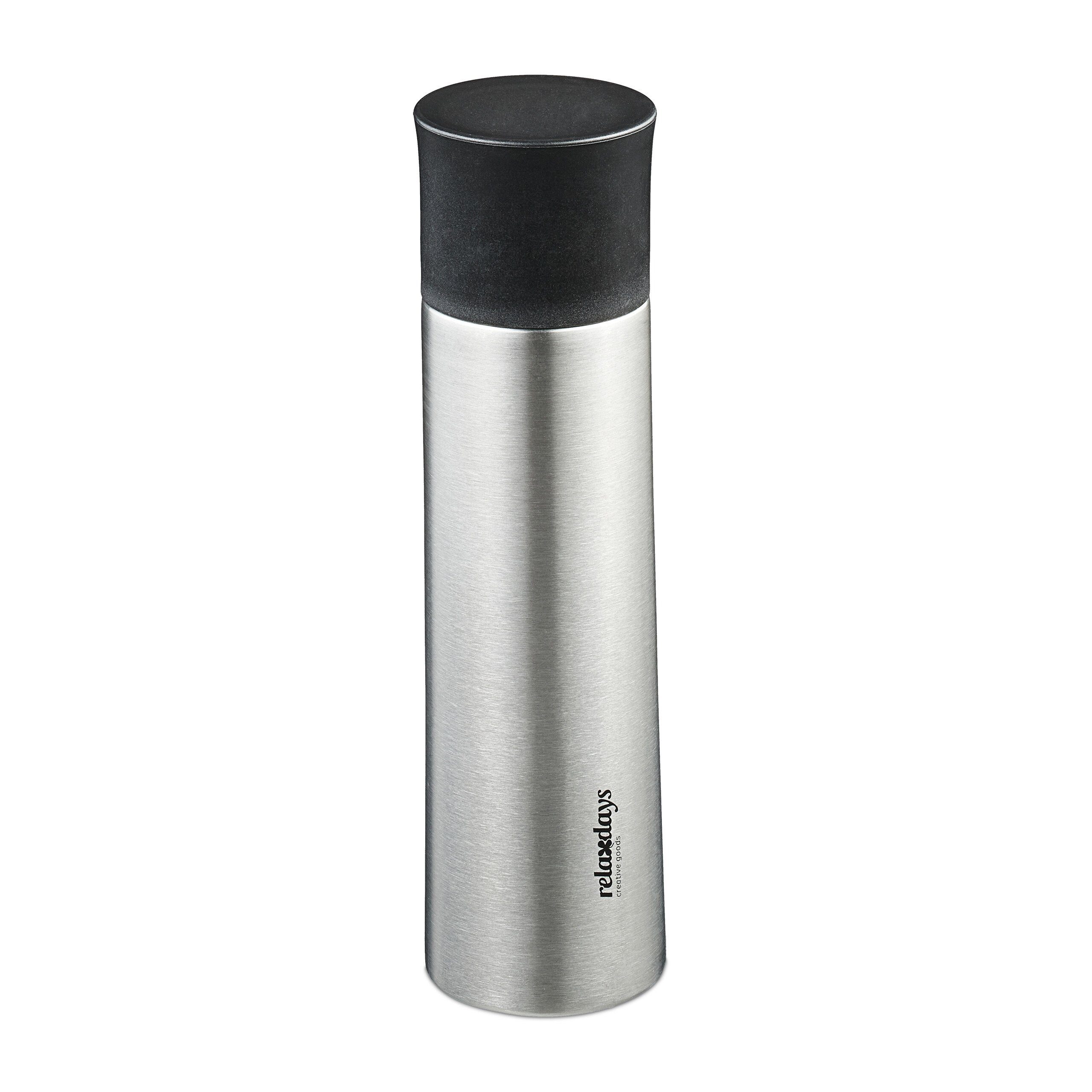 Isolierflasche Trinkflasche Edelstahl 500 ml mit Becher