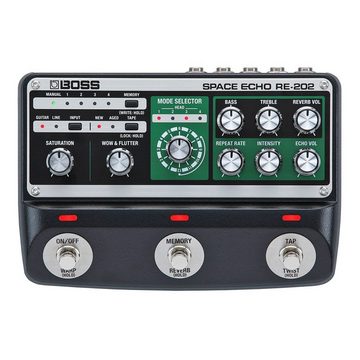 Boss by Roland E-Gitarre Boss RE-202 Space Echo Effektgerät mit Klinkenkabel