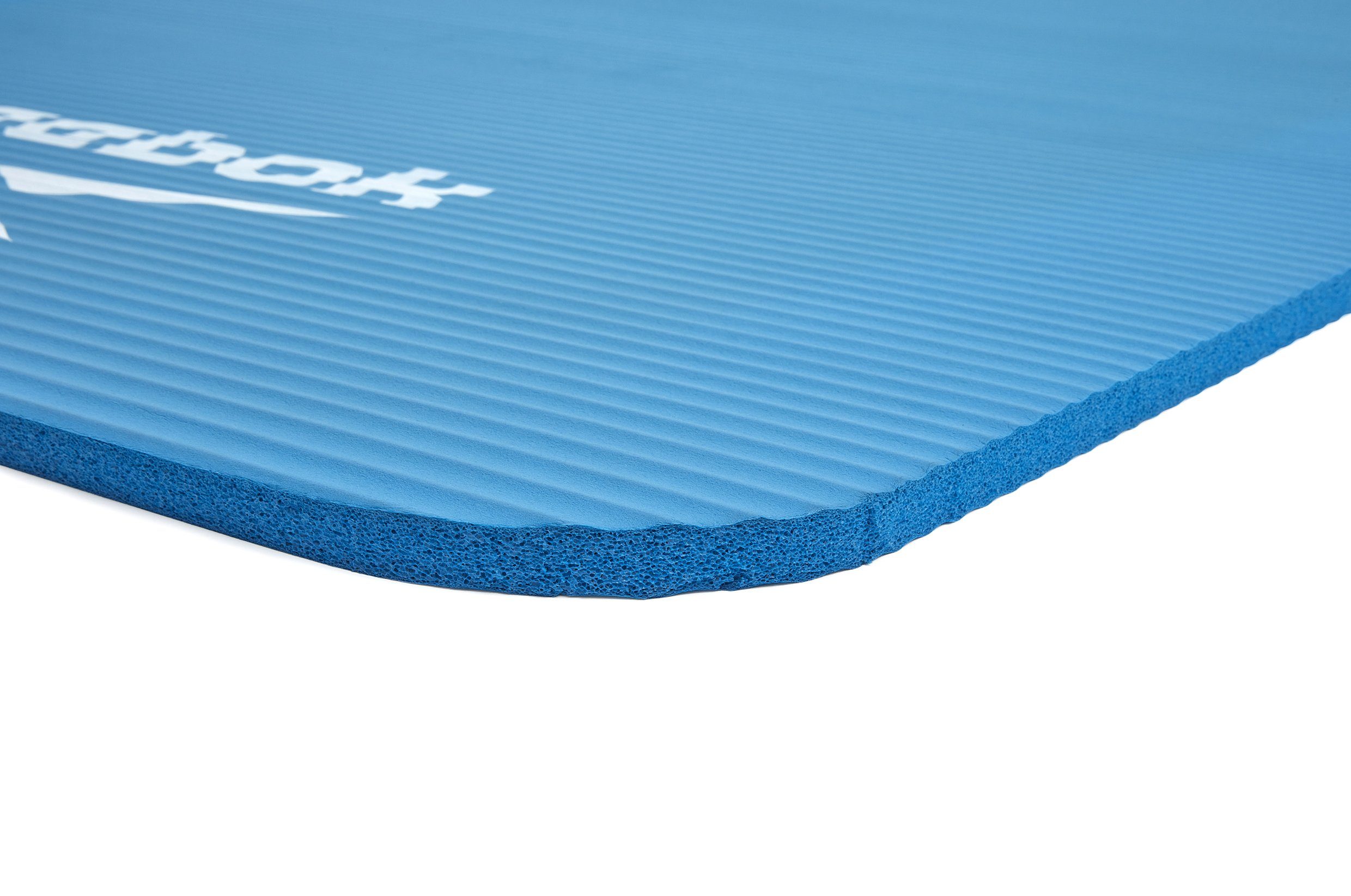 Reebok Fitnessmatte Reebok Fitness-/Trainingsmatte, Oberfläche 15mm, Rutschfeste blau