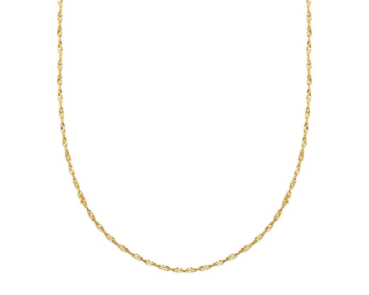 Eastside Edelstahlkette gelbgold