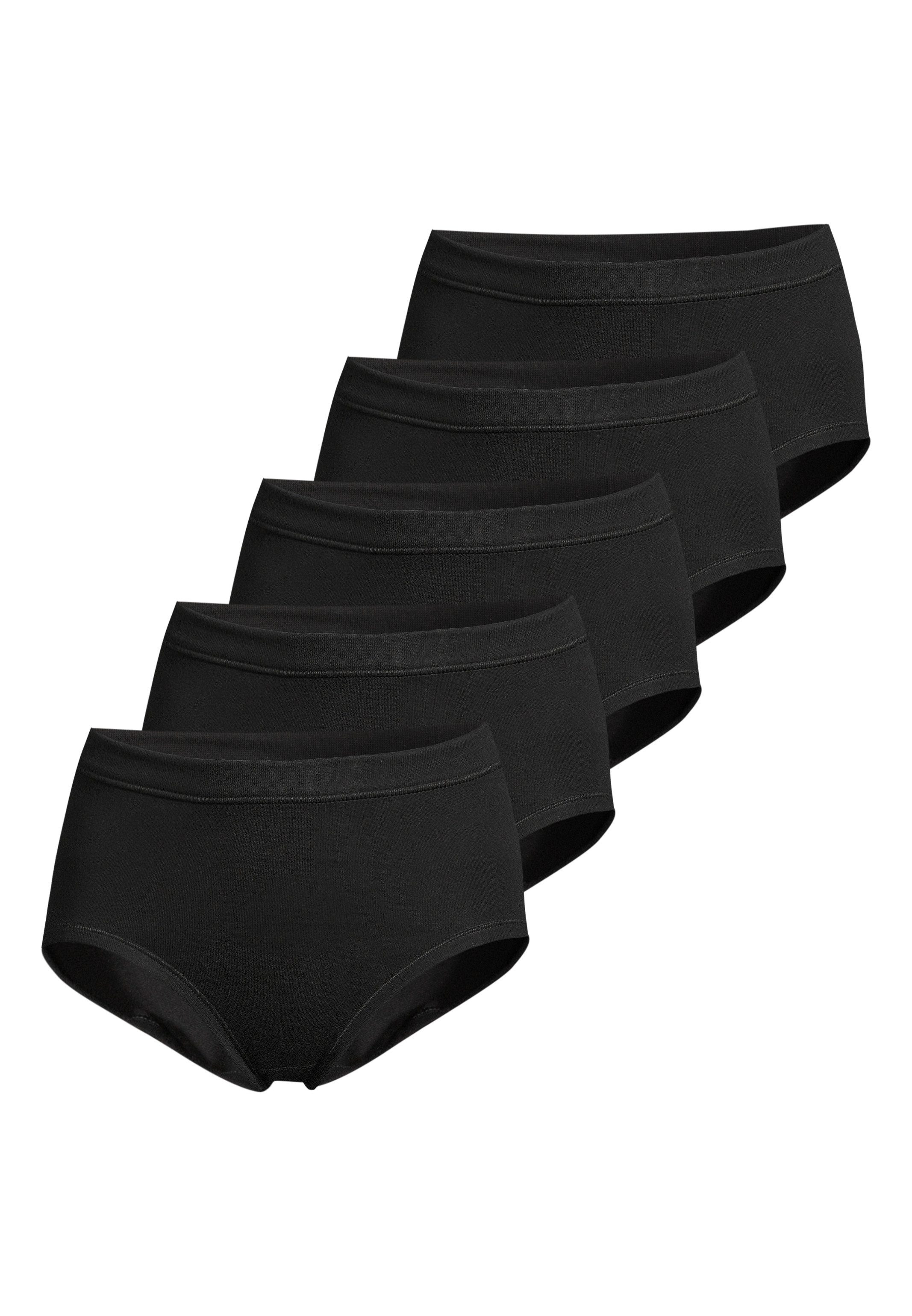 conta Taillenslip 5er Pack Feinripp (Spar-Set, 5-St) Taillen Slip - Baumwolle - Atmungsaktiv - Weiche Feinripp-Qualität