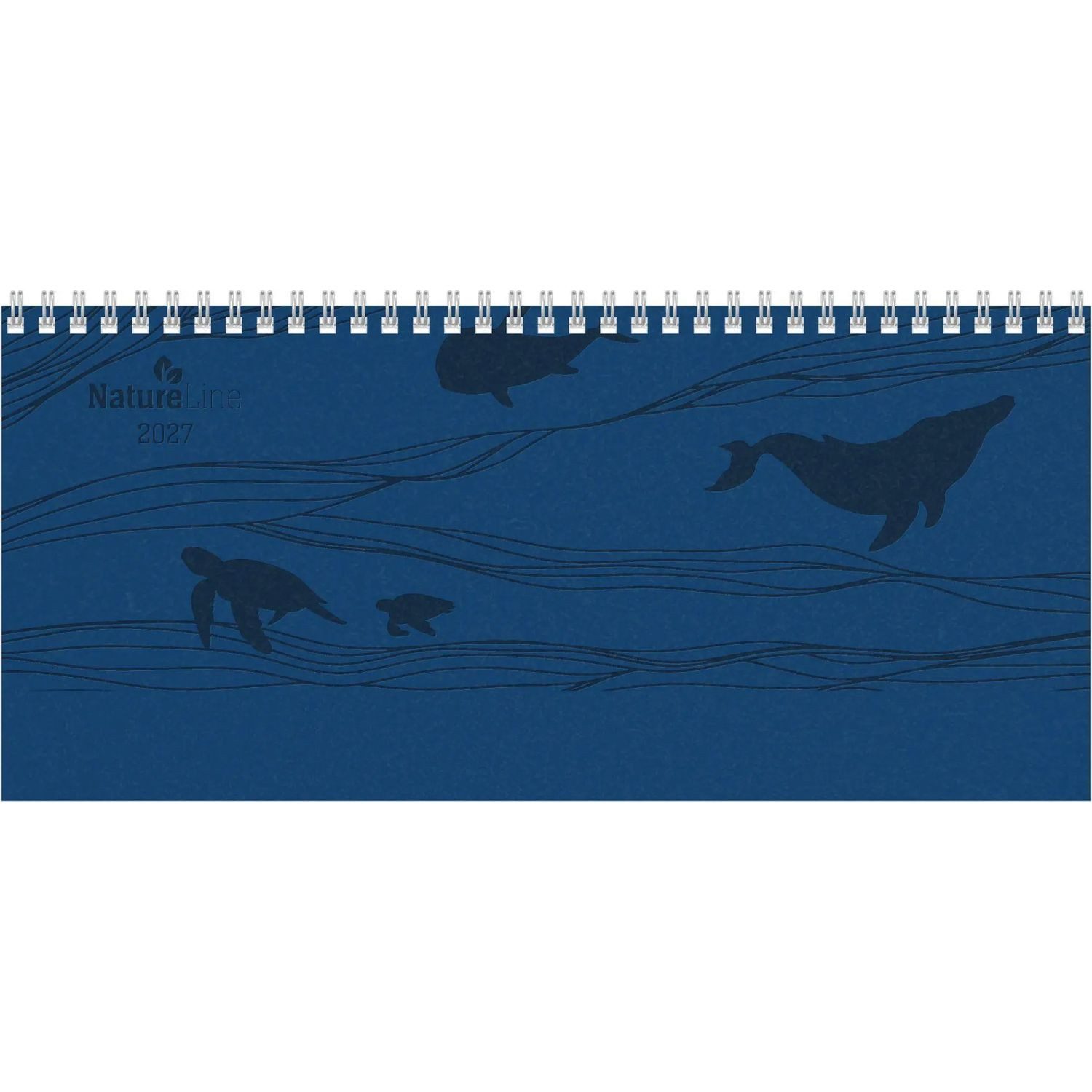Jahresplaner Tisch-Querkalender Nature Line Ocean 2027