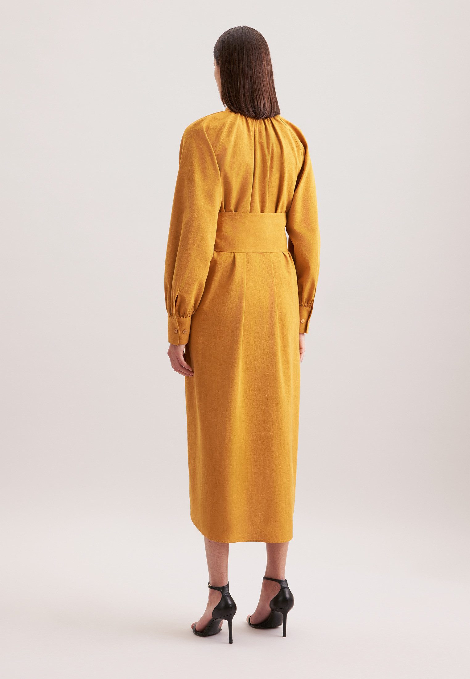 seidensticker Sommerkleid Schwarze Rose 1/1 V-Neck Uni günstig online kaufen