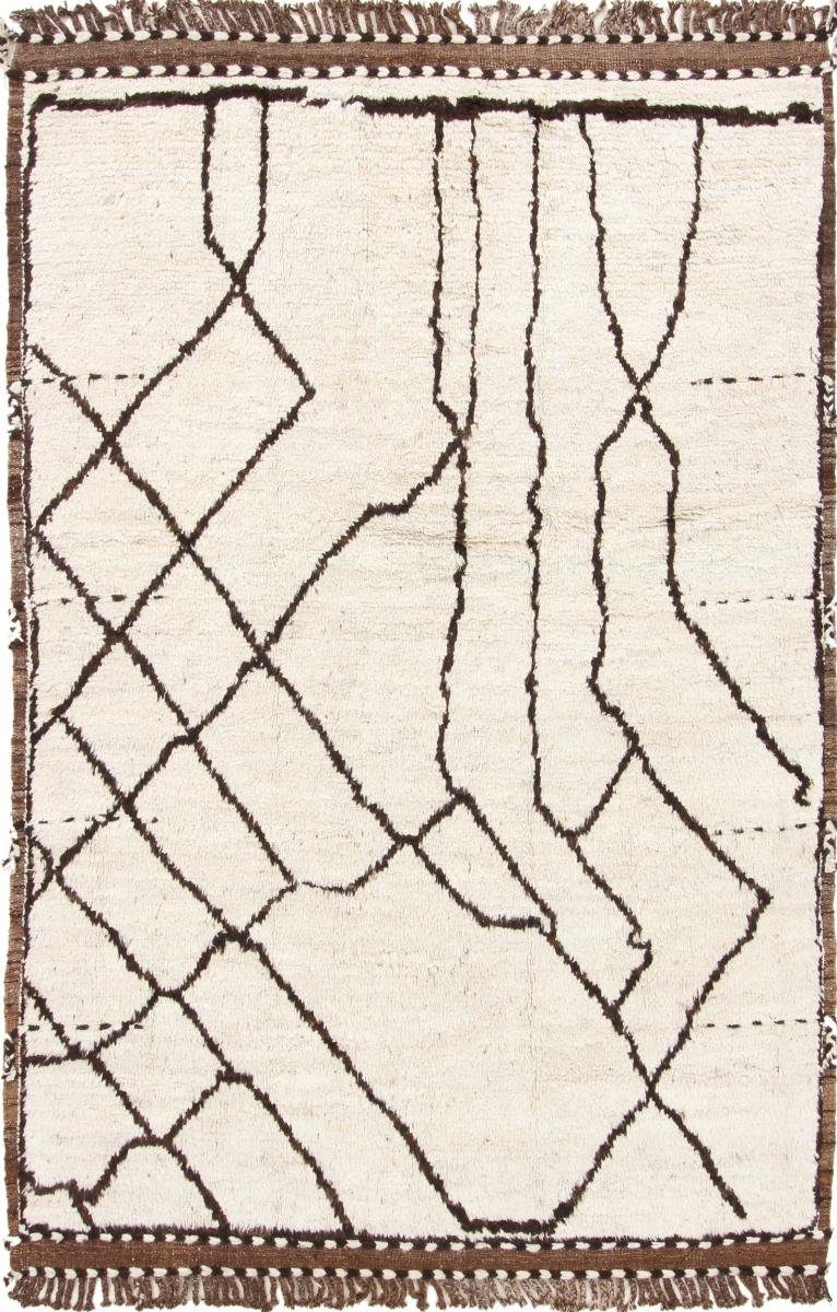 Orientteppich Berber Maroccan Atlas 180x265 Handgeknüpfter Moderner Orientteppich, Nain Trading, rechteckig, Höhe: 20 mm