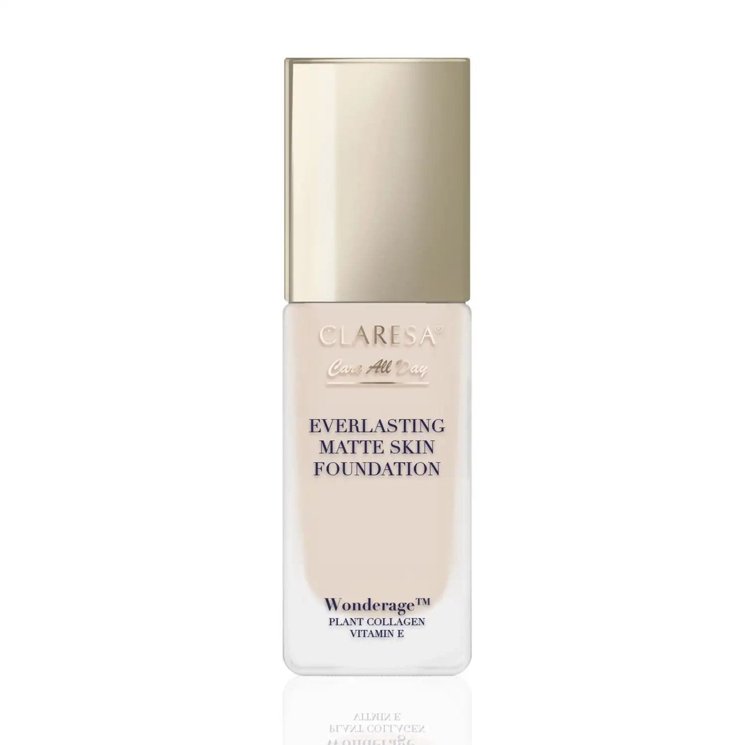Claresa Foundation Care All Day Everlasting Matte Podk Adjug Anti-Matten