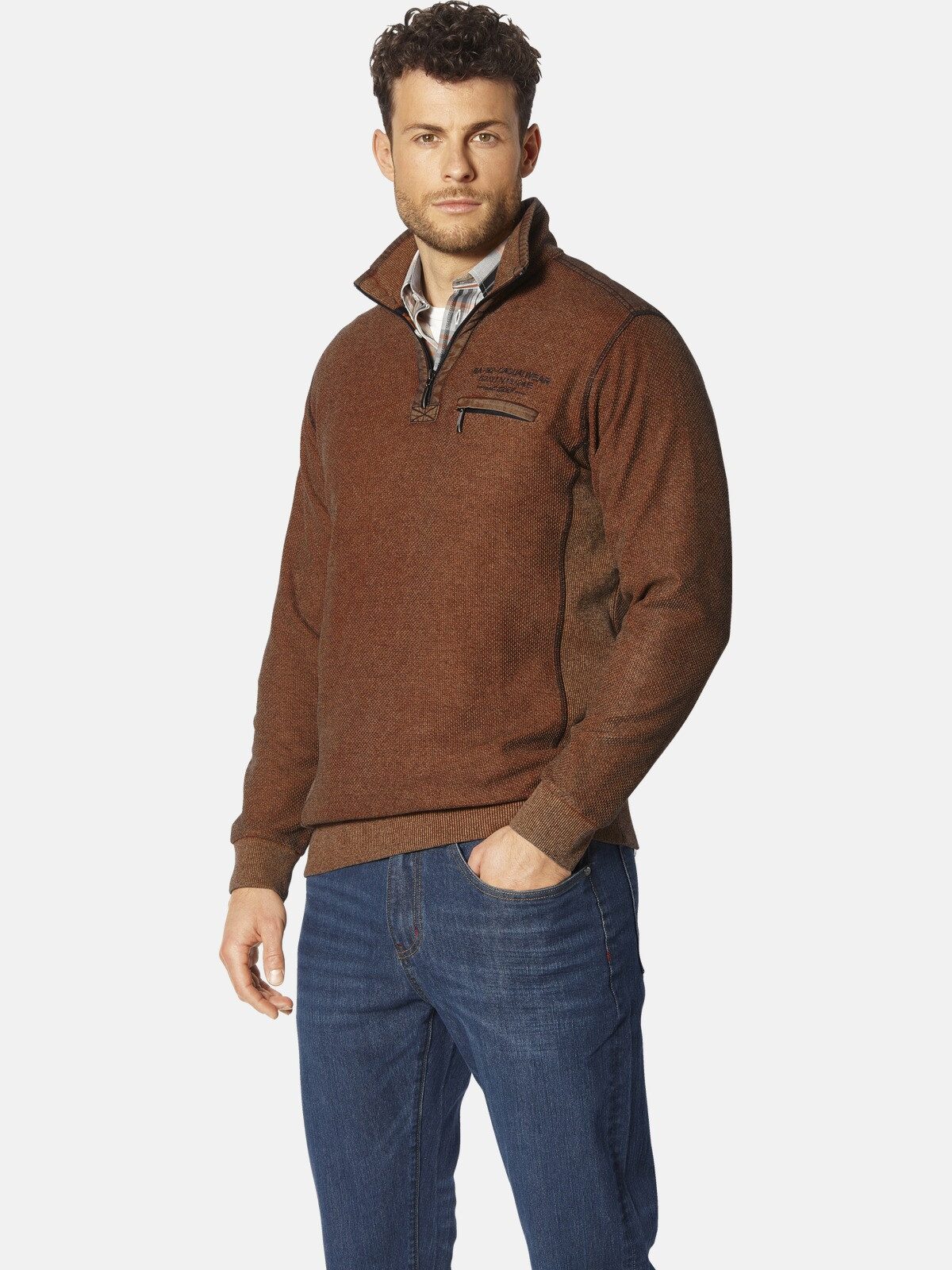Babista Sweatshirt RICCIBASSO mit lässiger Waschung günstig online kaufen