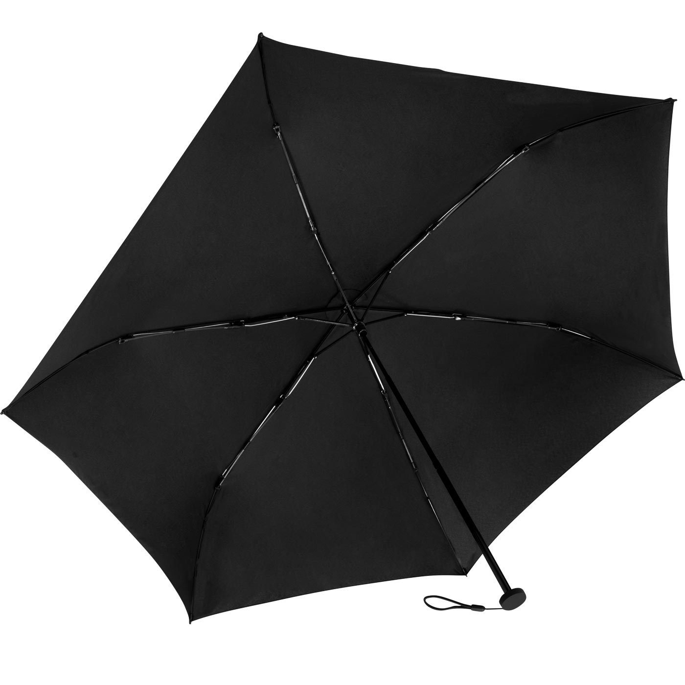 ohne TravelLight Impliva Leichtgewicht dieses Taschenregenschirm ist leichter extrem Gramm dabei schwarz 105 zu immer Mini-Schirm, belasten