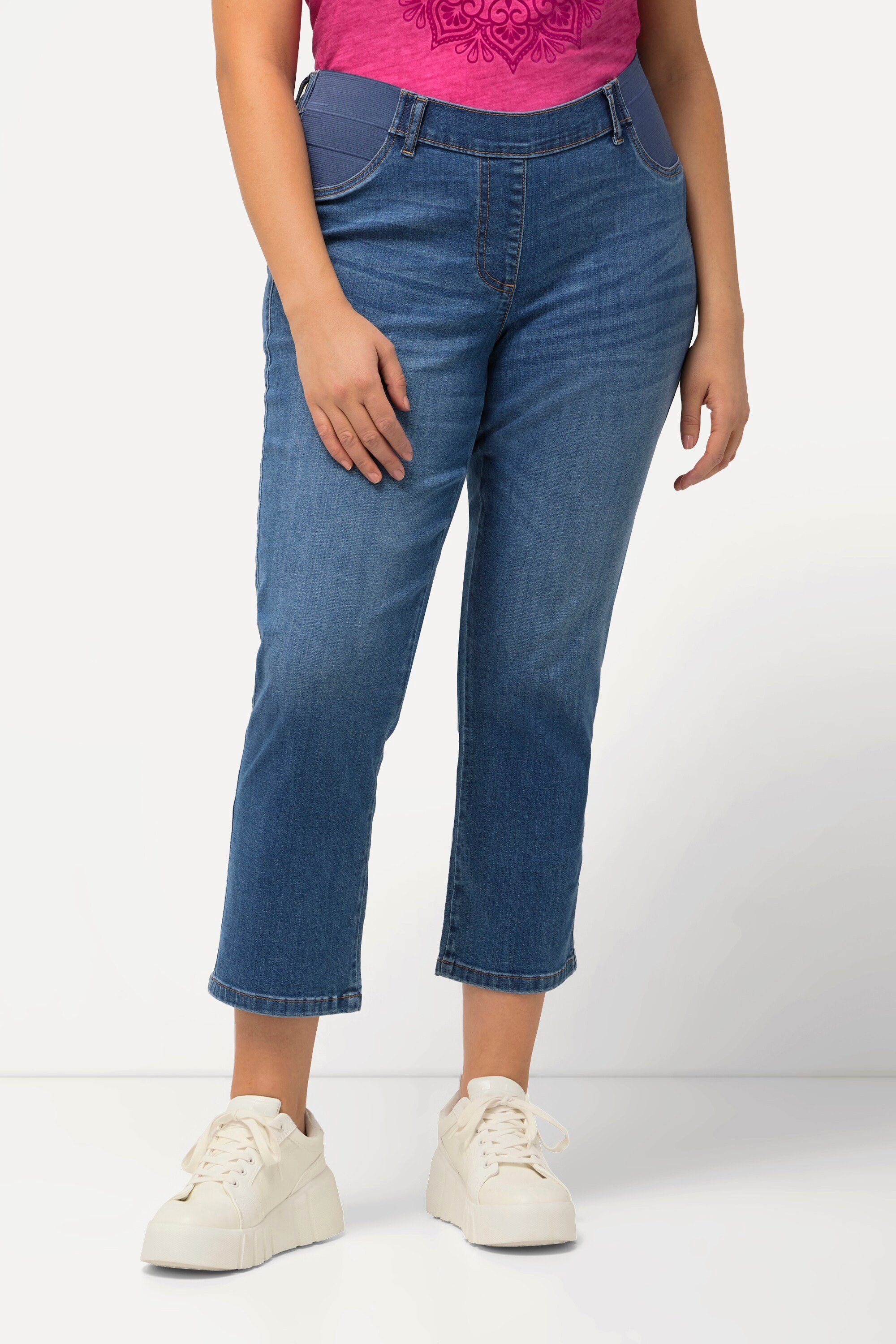 Ulla Popken 5-Pocket-Jeans 7/8-Jeans Sienna schmales günstig online kaufen