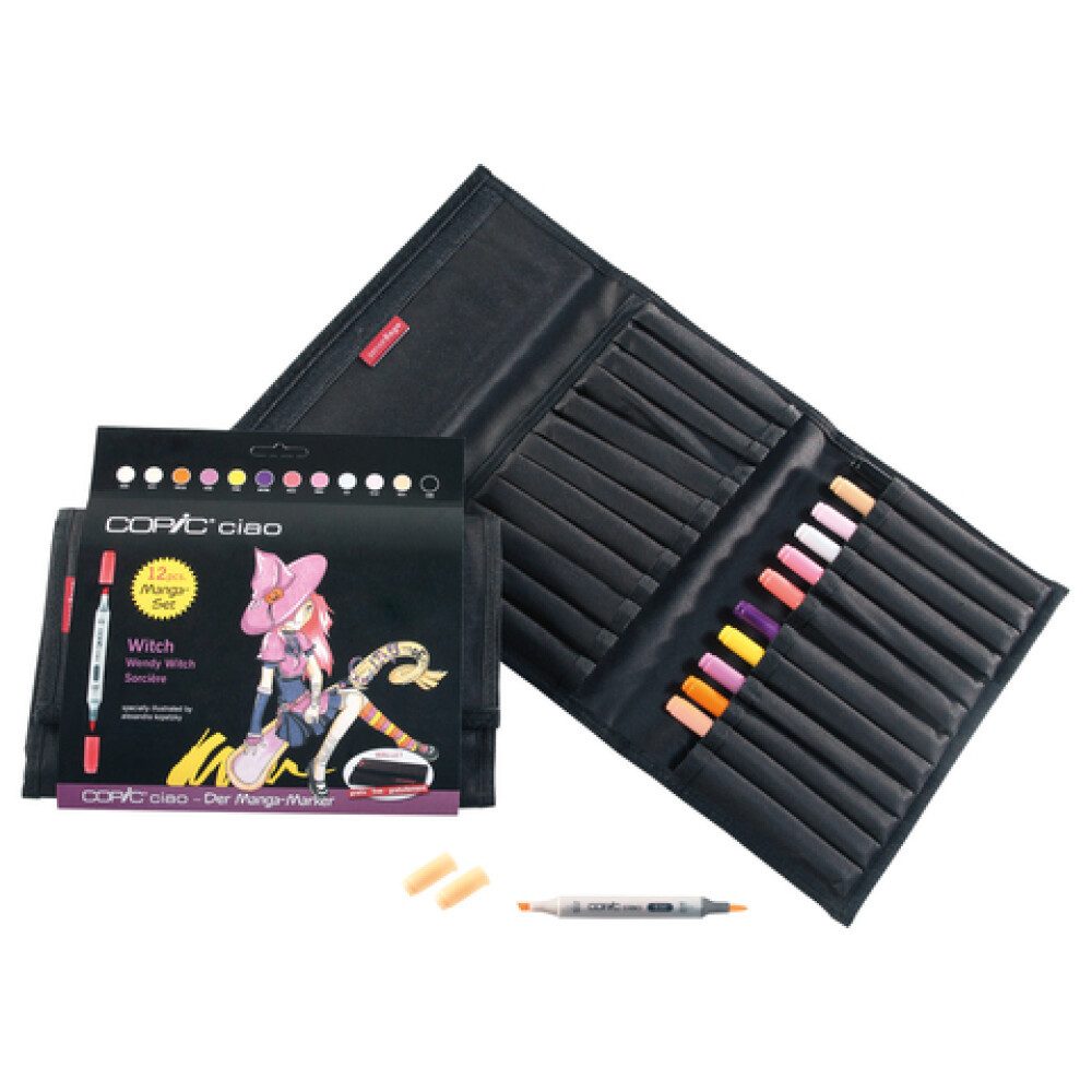 Marker Marker Wallet Set - Hexe - 12 Stück
