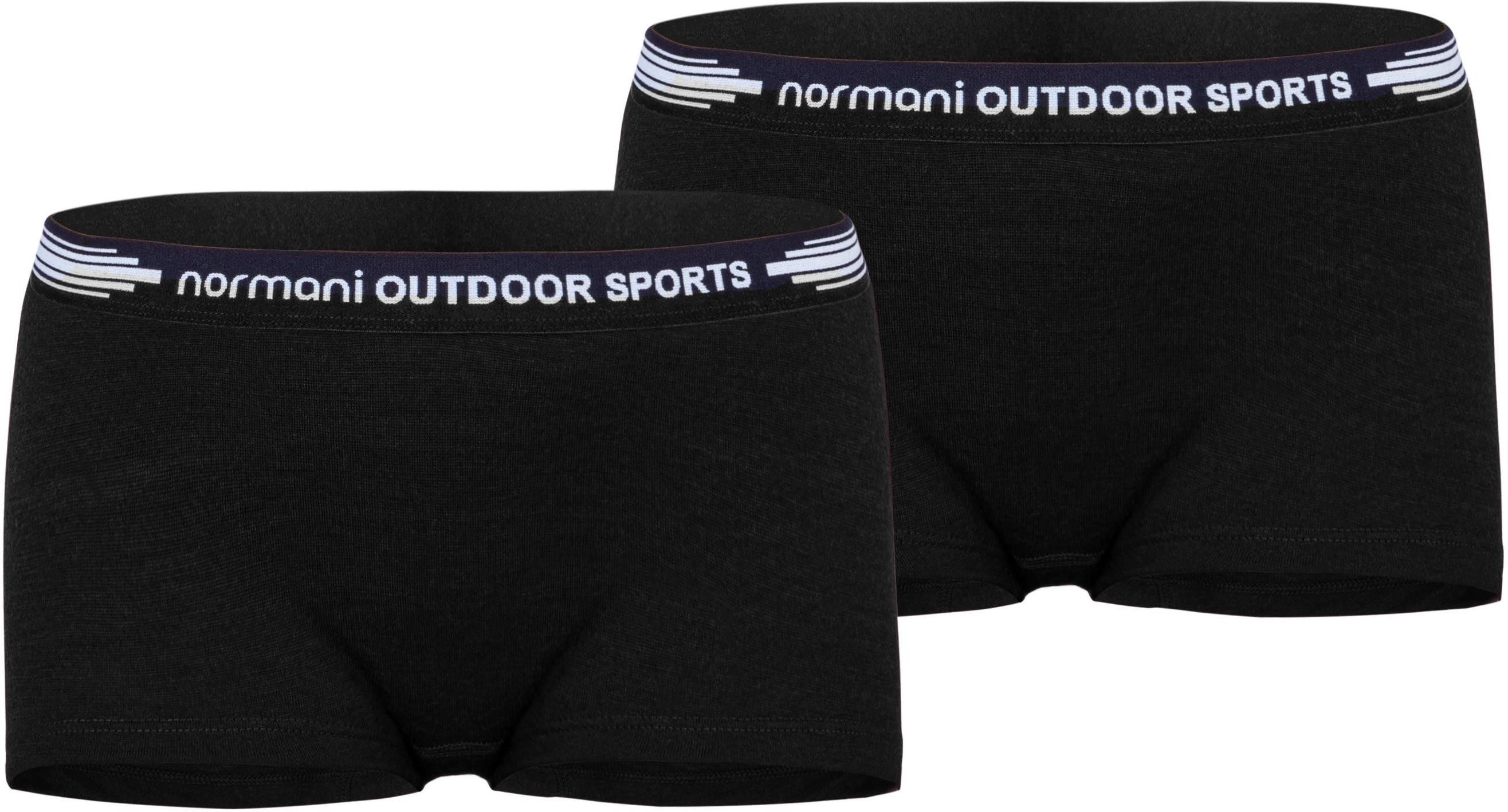 normani Slip 2er Pack Damen Merino Boxershorts Morwell Merino Unterhose Hipster Unterwäsche aus Merinowolle