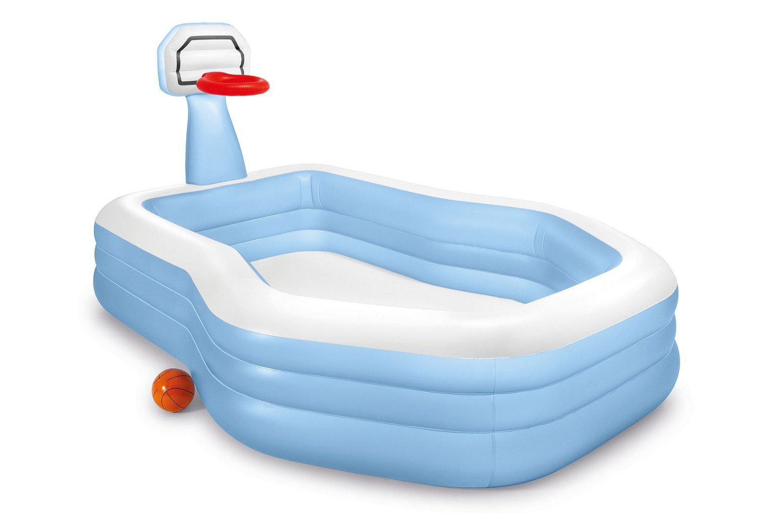 Intex Planschbecken INTEX 57183 Aufblasbarer Familienpool SHOOTIN Kinderpool Badespass