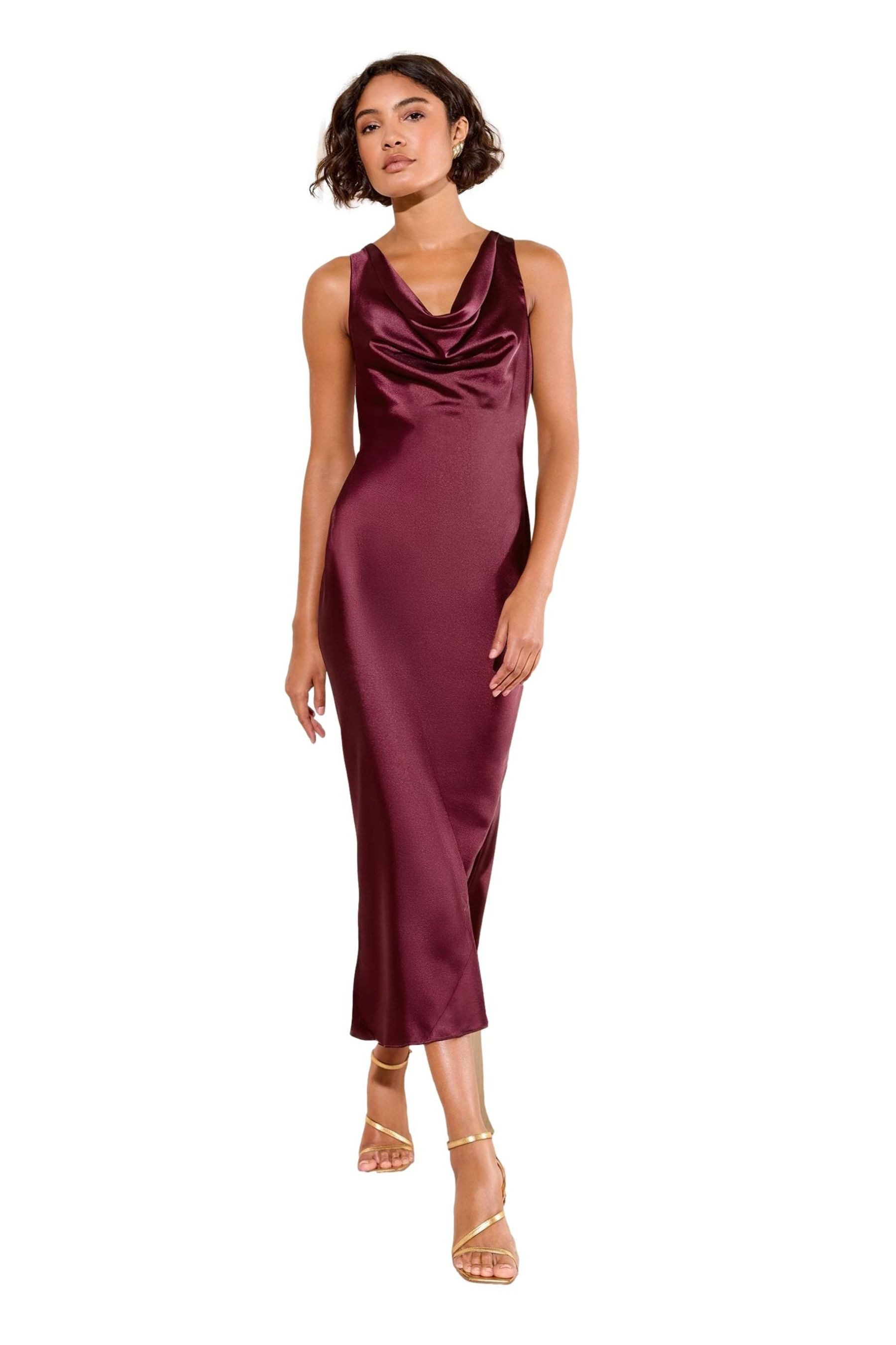 Friends Like These Midikleid Friends Like These Satin-Midikleid, Regular (1 günstig online kaufen