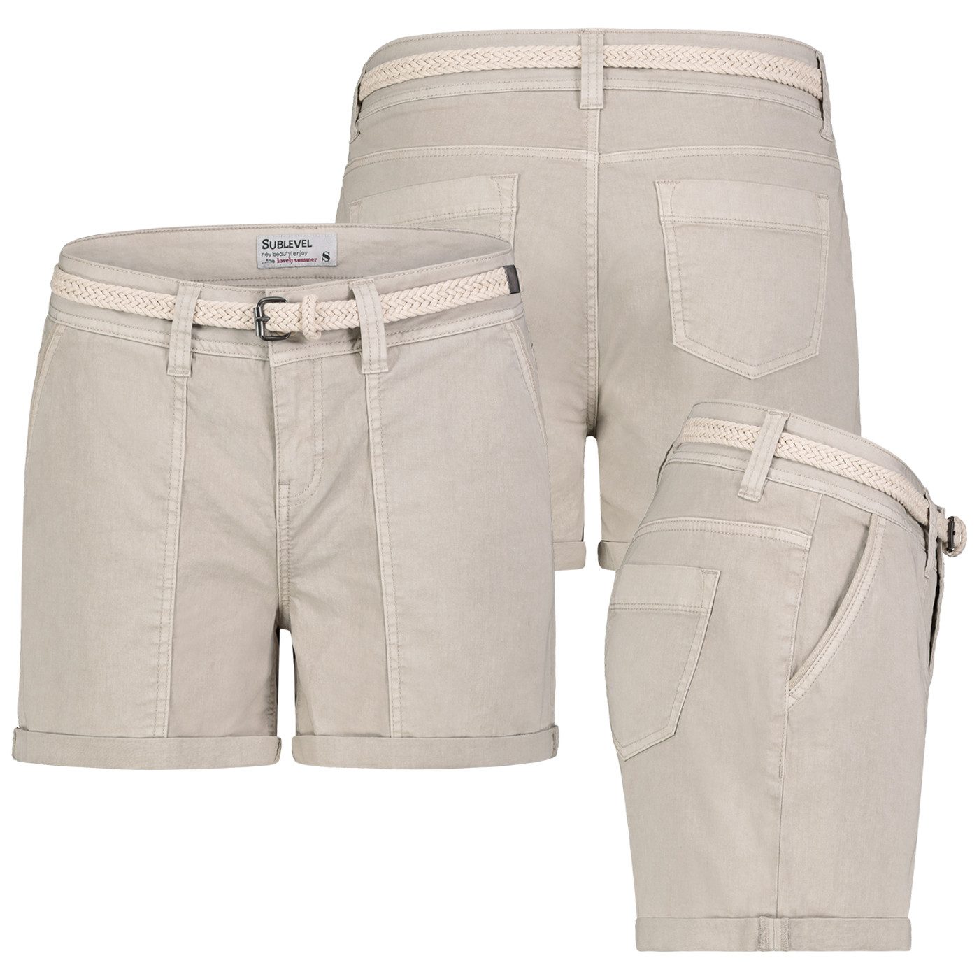 SUBLEVEL Bermudas Short Bermuda kurze Hose günstig online kaufen