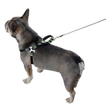 Kerbl Hunde-Halsband Auto-Sicherheitsgeschirr 44-55 cm Schwarz, Nylon