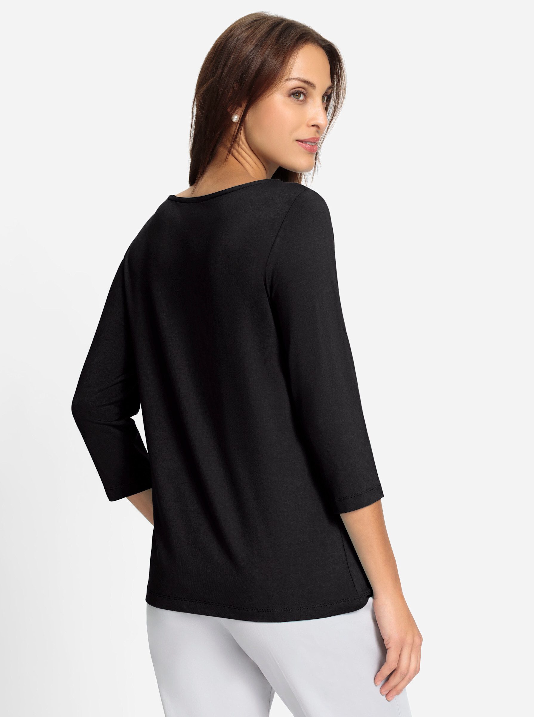 Lady 3/4-Arm-Shirt "3/4-Arm-Shirt" 1 Stk. tlg. günstig online kaufen