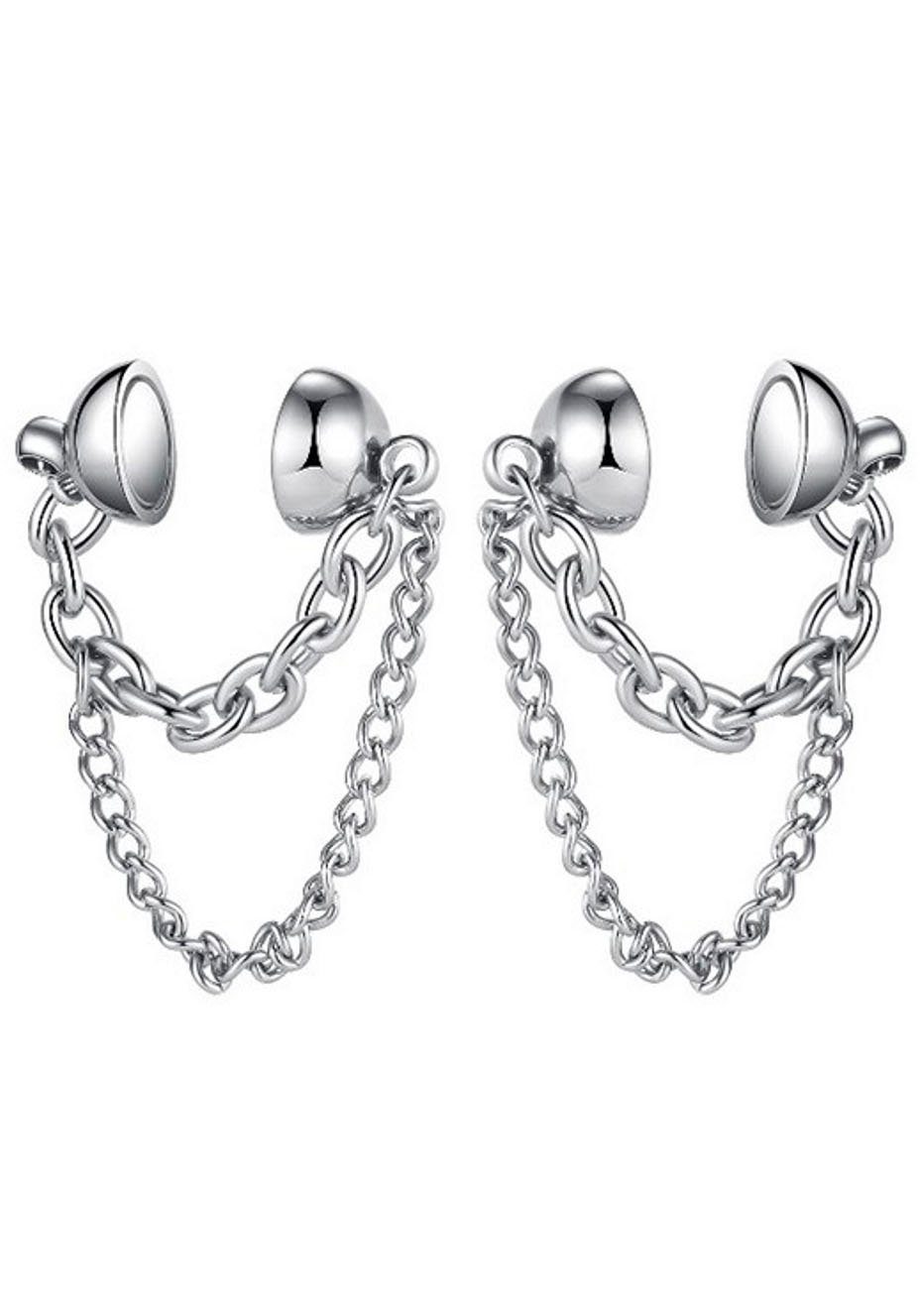 Firetti Paar Ohrclips Schmuck Geschenk Ohrschmuck ohne Ohrlöcher